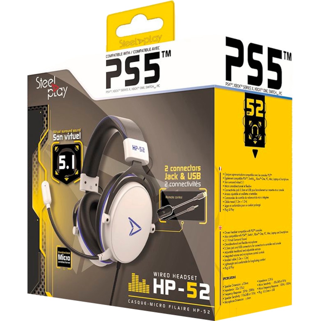 Steelplay Gaming-Headset »HP52«