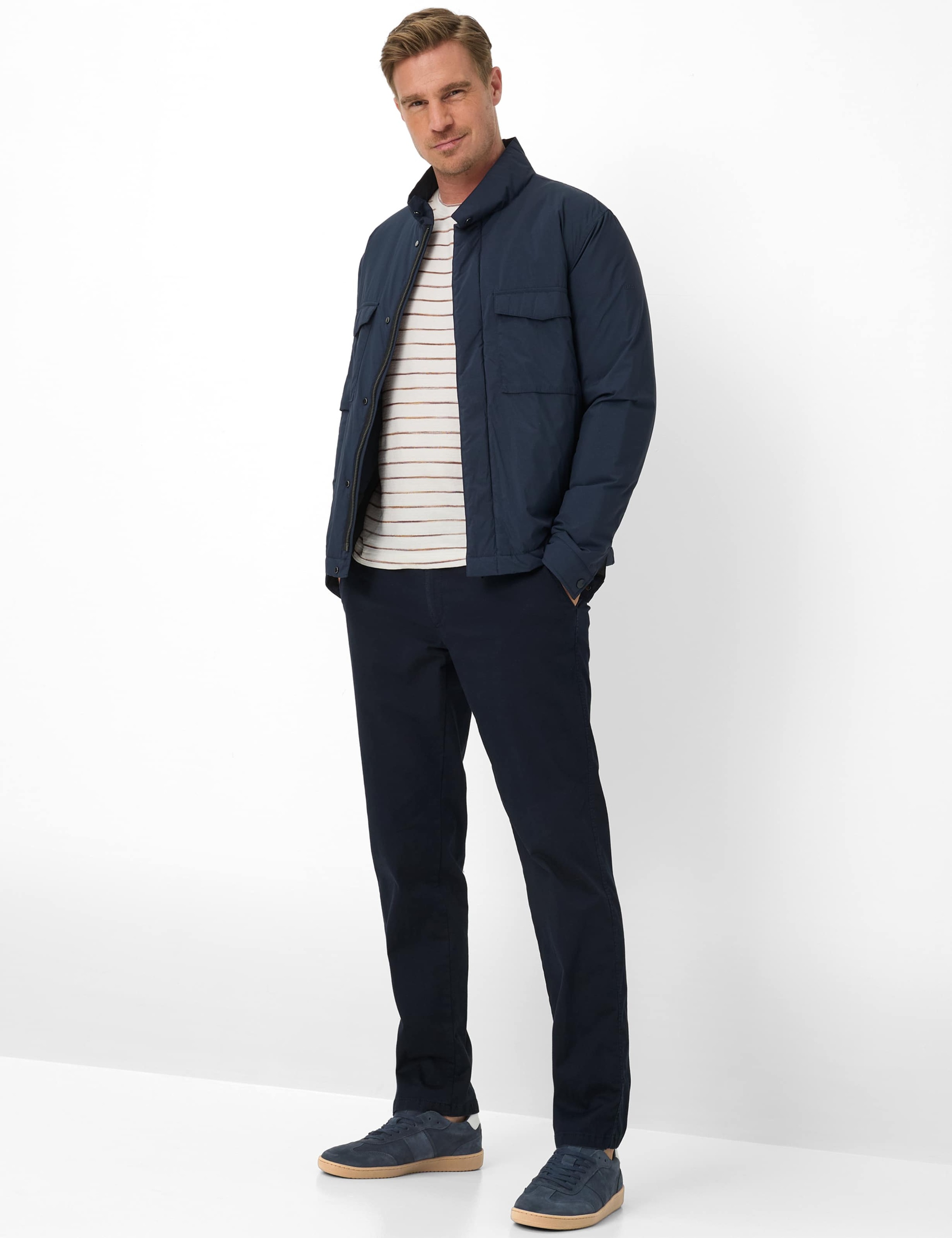 BRAX FRANCO Veste Matelassée Navy 3XL 2