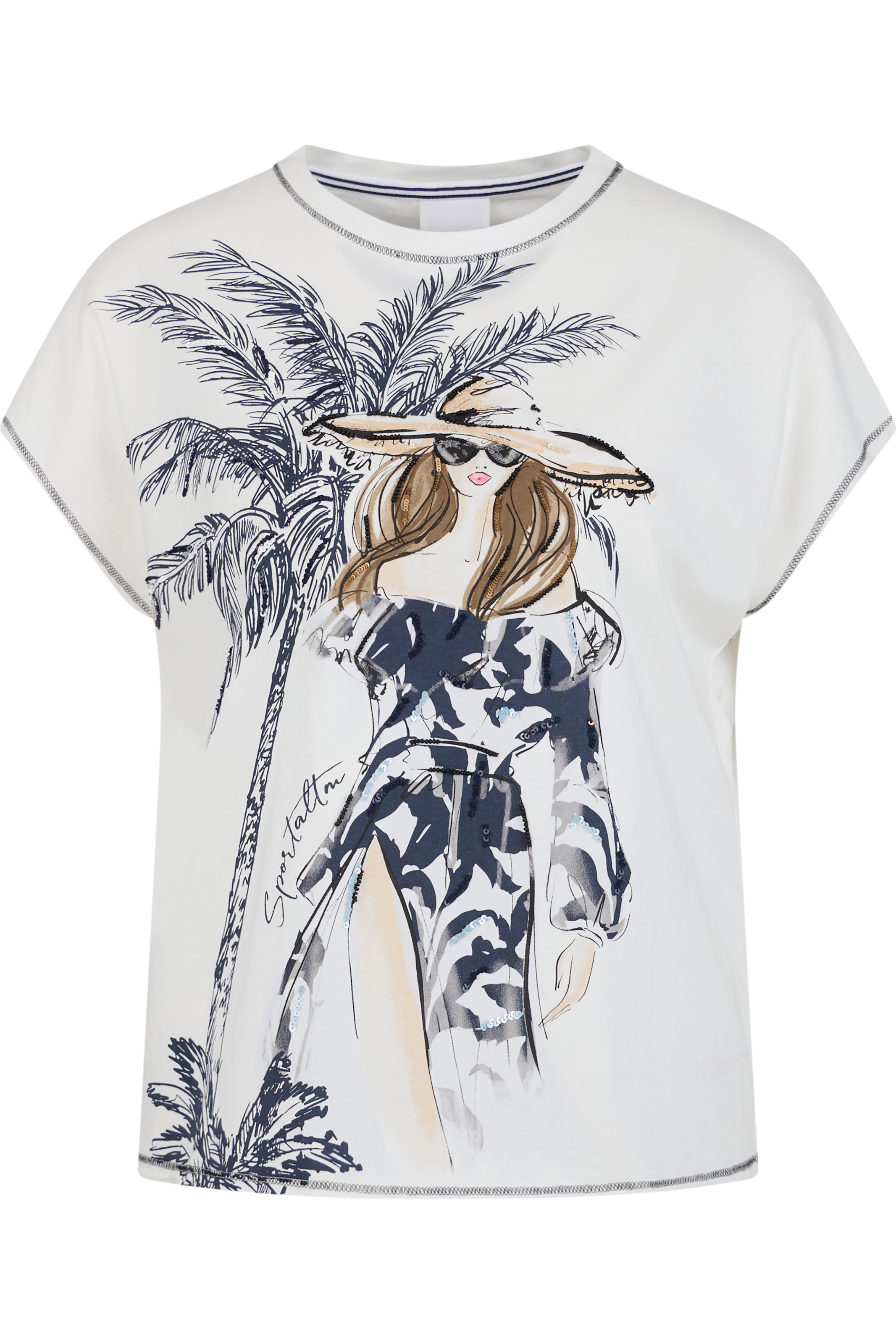 Sportalm Kitzbühel T-Shirt Regular fit mit Rundhalsausschnitt günstig online kaufen