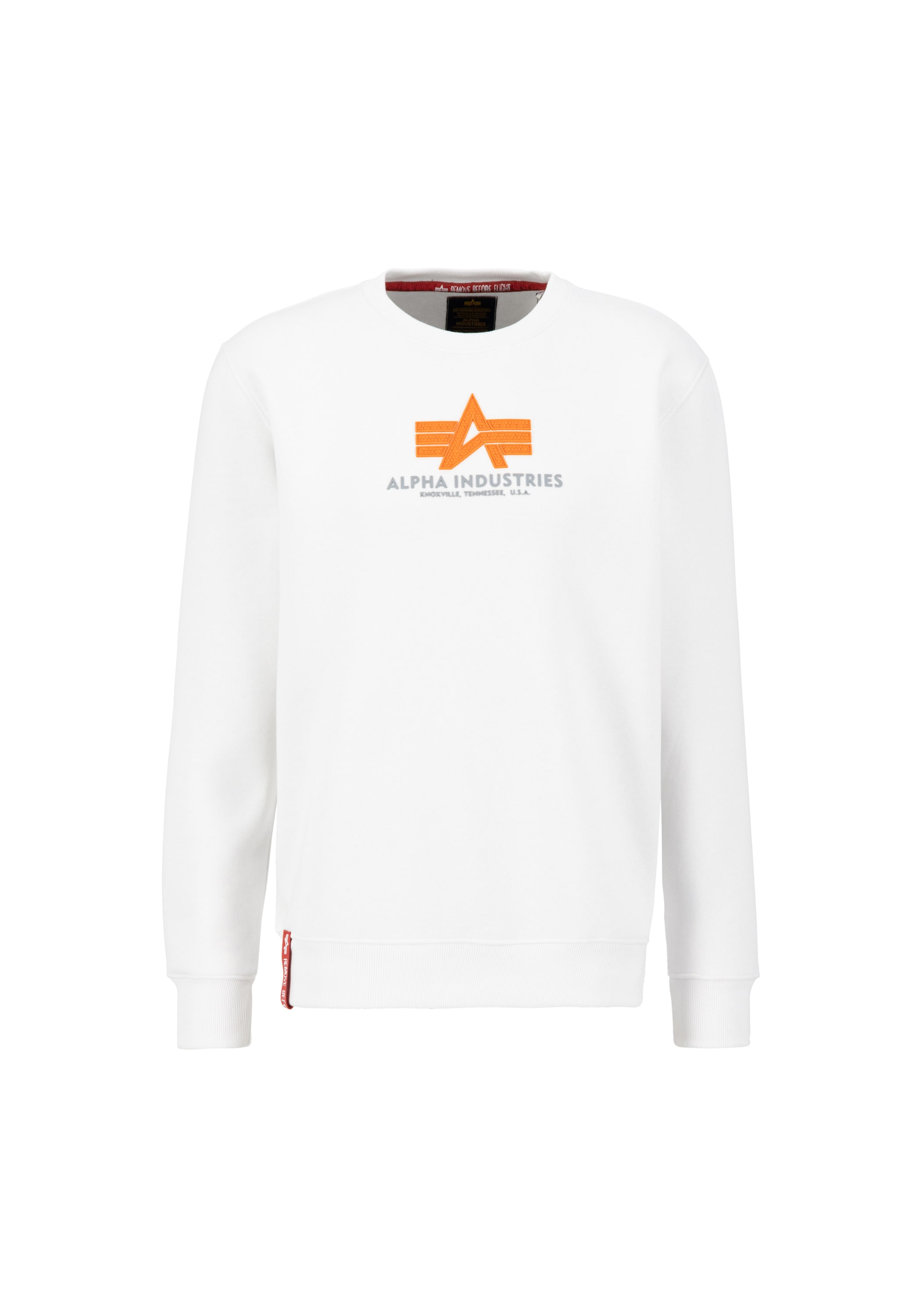 Alpha Industries Sweater "Basic Sweatshirt Rubber ML" günstig online kaufen