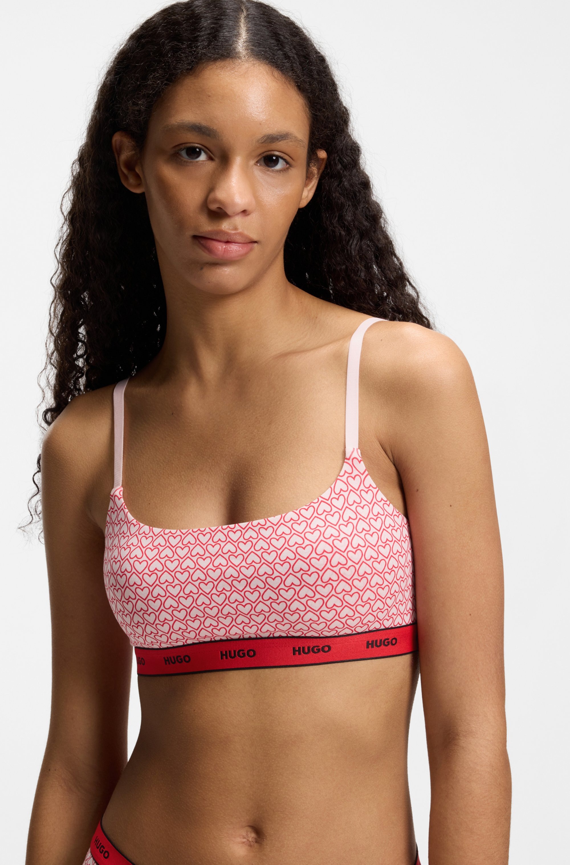 HUGO Underwear Bralette »TWIN BRALETTE DESIGN« 2 Stk. ohne Verschluss, ohne Polsterung