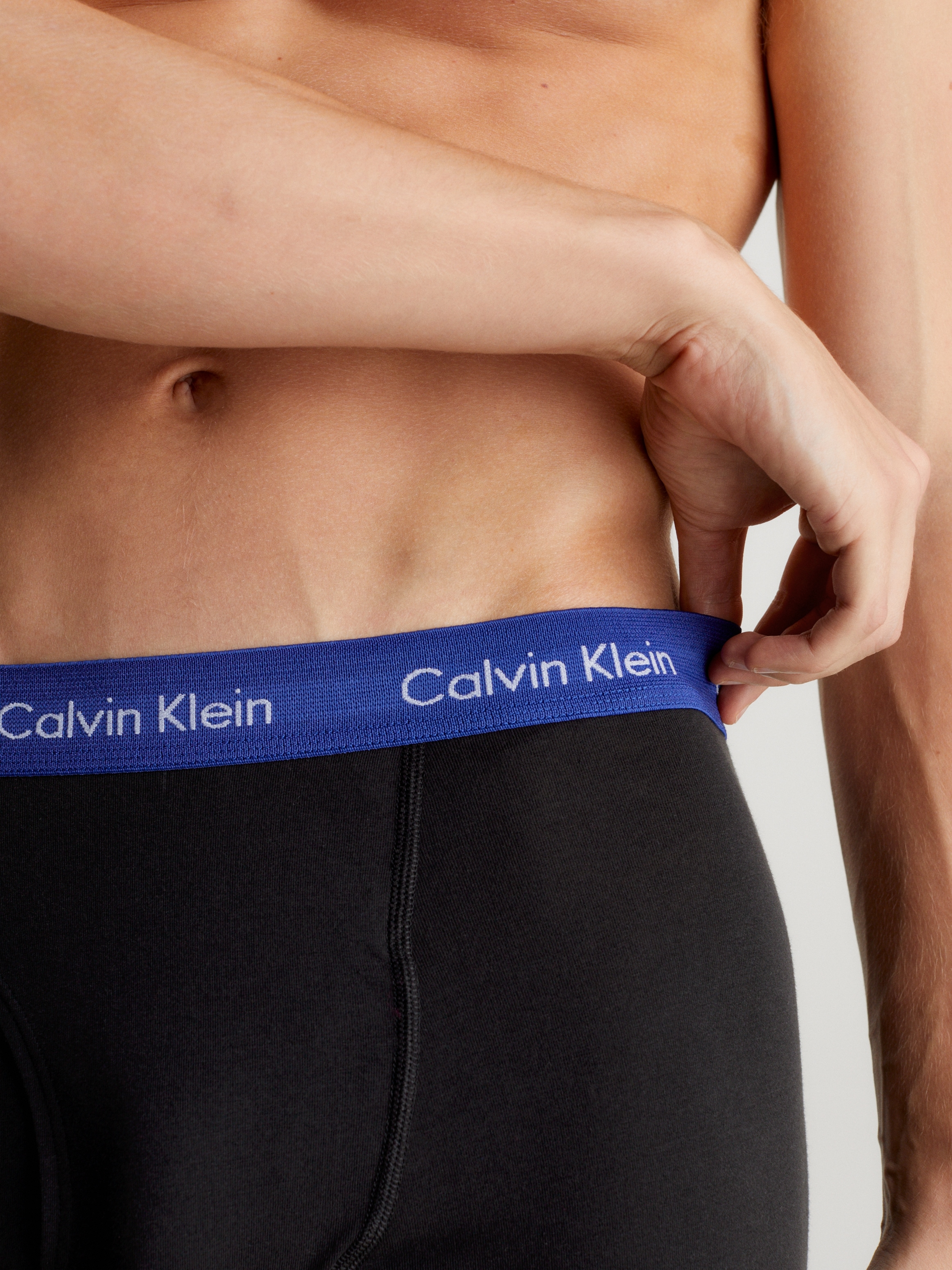 Calvin Klein Underwear Trunk »TRUNK 3PK«, (Packung, 3 St., 3er), mit praktischem Eingriff