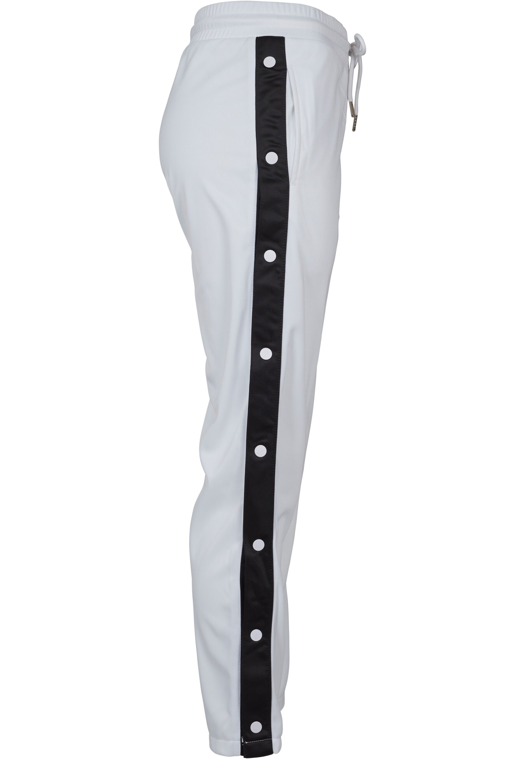 URBAN CLASSICS Stoffhose »Urban Classics Damen Ladies Button Up Track Pants«, (1 tlg.)