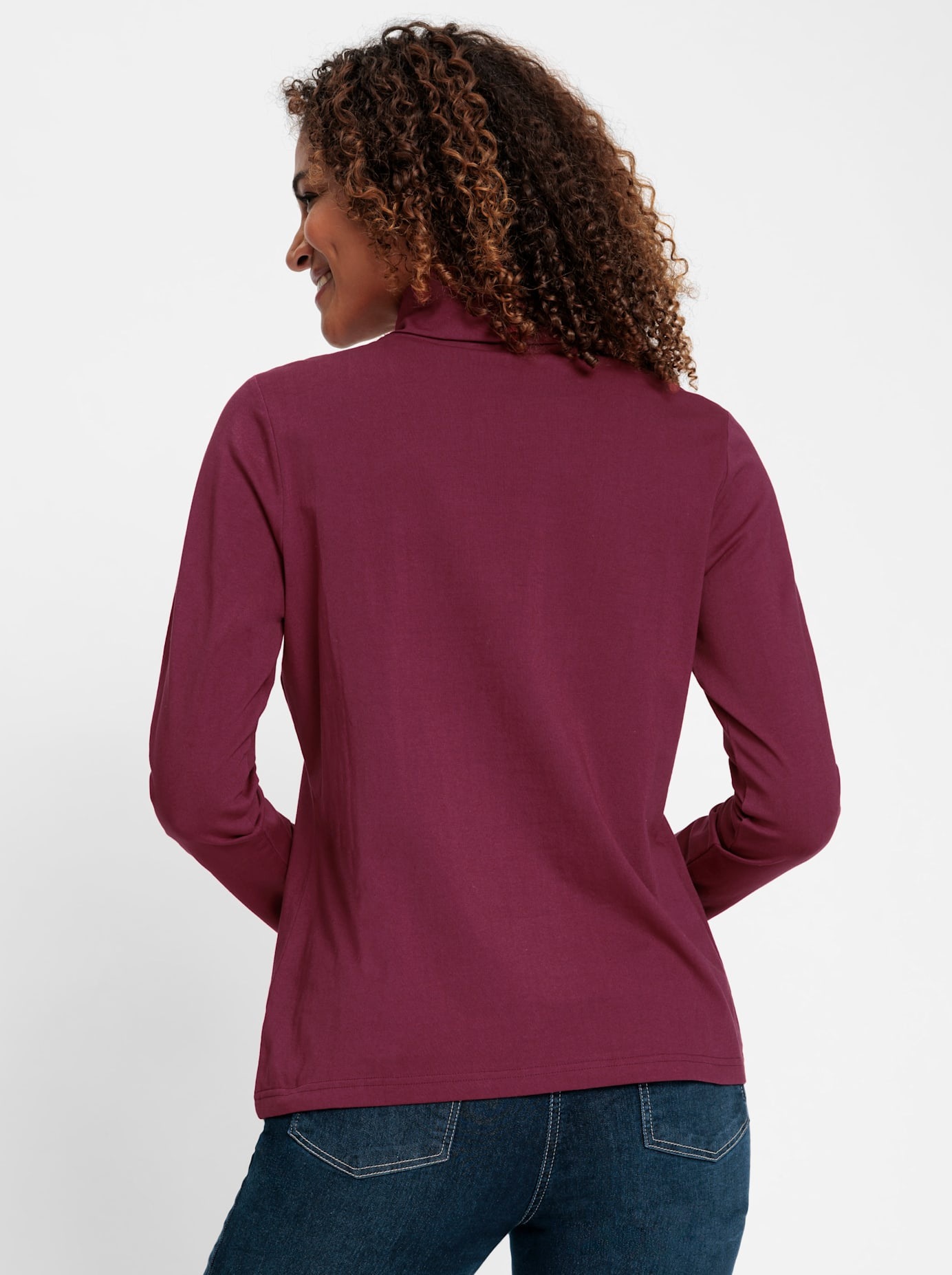 Casual Looks Rollkragenshirt "Rollkragen-Shirt" 1 Stk. günstig online kaufen