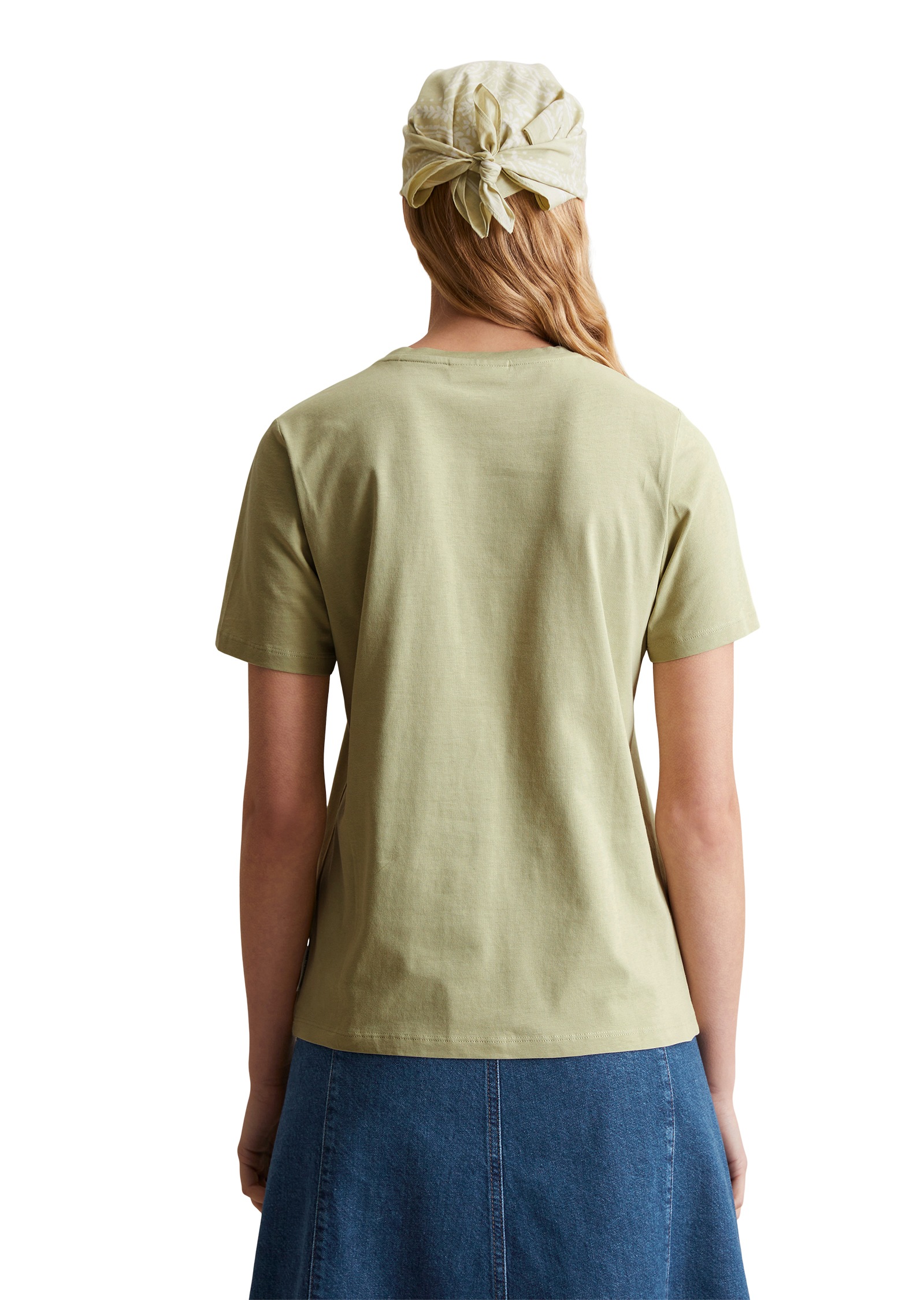Marc OPolo DENIM T-Shirt, Basic, kleiner Markenprint, reugular fit günstig online kaufen
