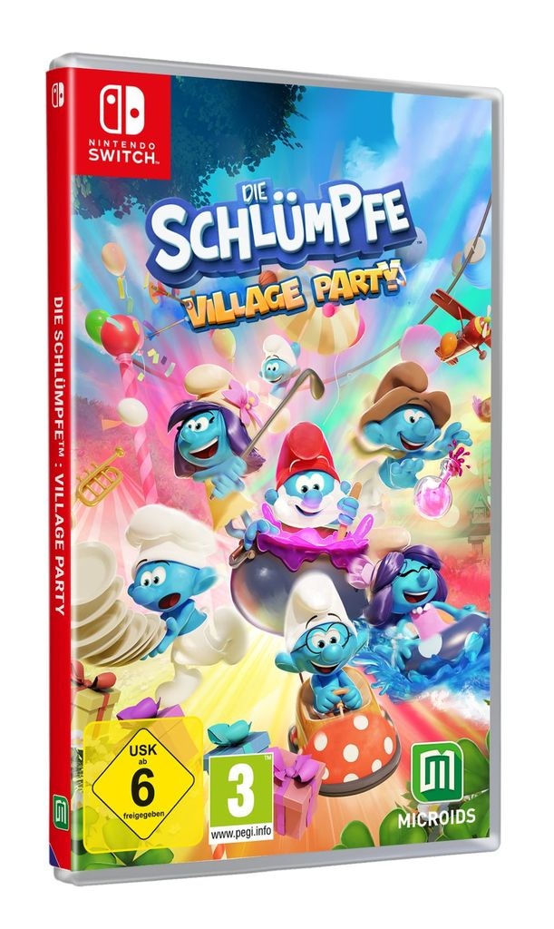Astragon Spielesoftware »Die Schlümpfe - Village Party«, Nintendo Switch