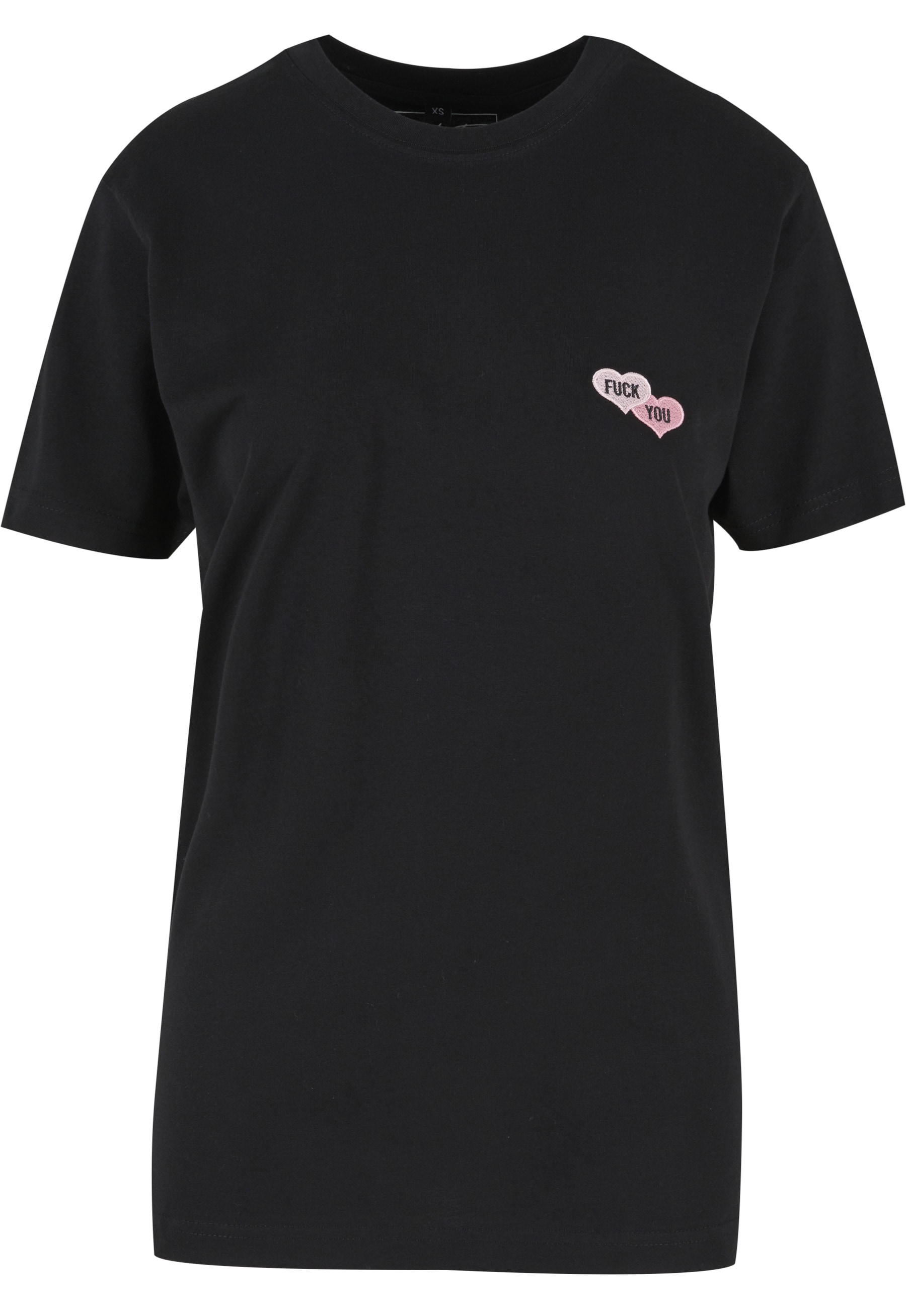 MisterTee T-Shirt "MisterTee Damen Ladies F U Tee" 1 Stk. günstig online kaufen