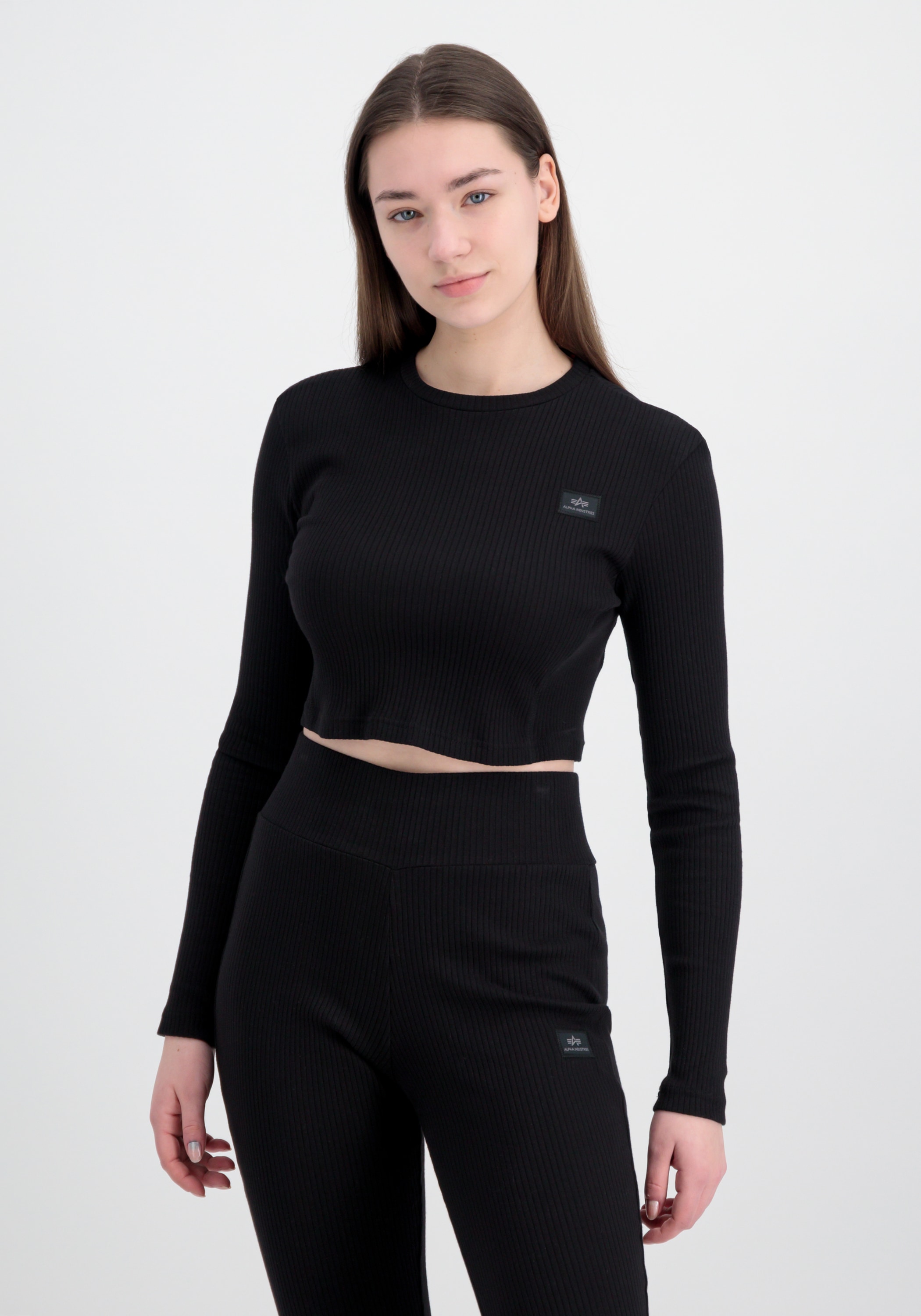 Alpha Industries Longsleeve "X-Fit Rib LS C Women"