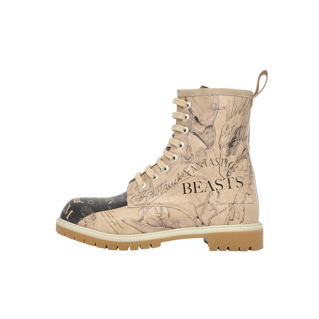 DOGO Schnürboots »I want to be a Wizard Fantastic Beasts«, Vegan