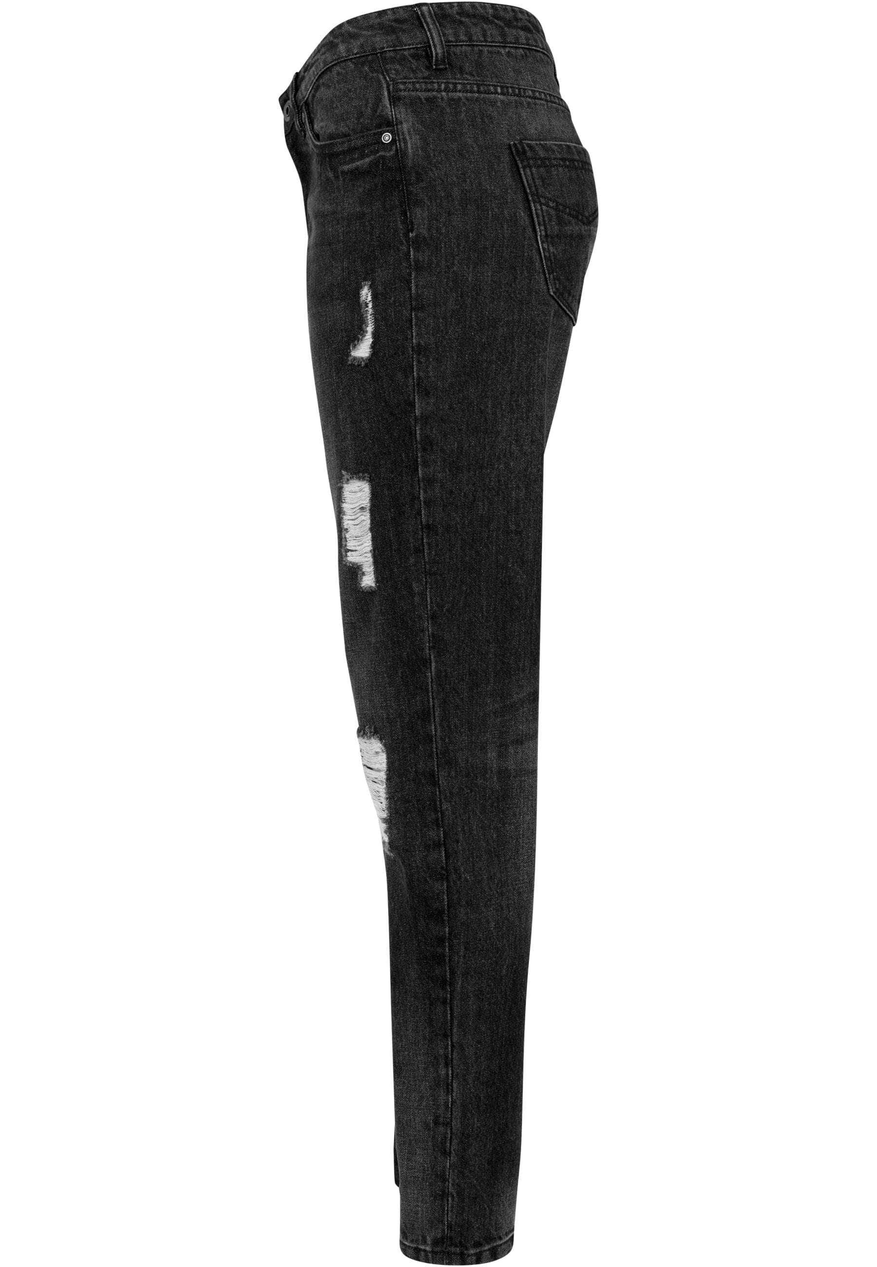 URBAN CLASSICS Bequeme Jeans »Urban Classics Damen Ladies Boyfriend Denim Pants«, (1 tlg.)