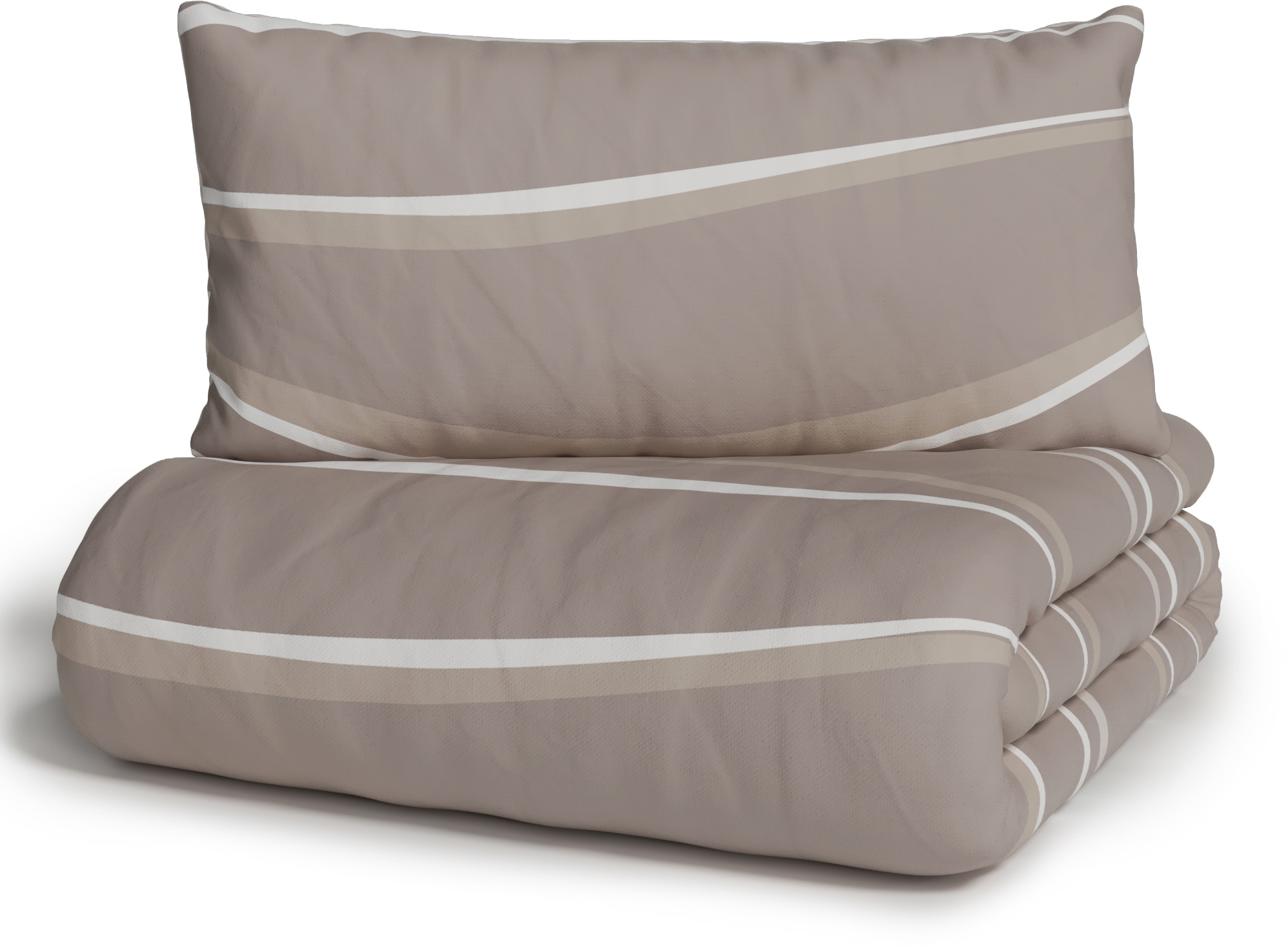 OTTO home Wendebettwäsche »Alvara« 2 Stk. in Gr. 135x200 oder 155x220 cm, 100% Baumwolle, grafisches Motiv