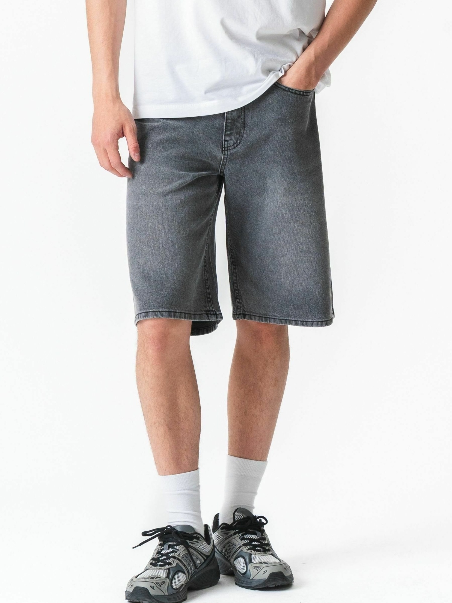 TeeShoppen Shorts "TEESHOPPEN Shorts Denim shorts"