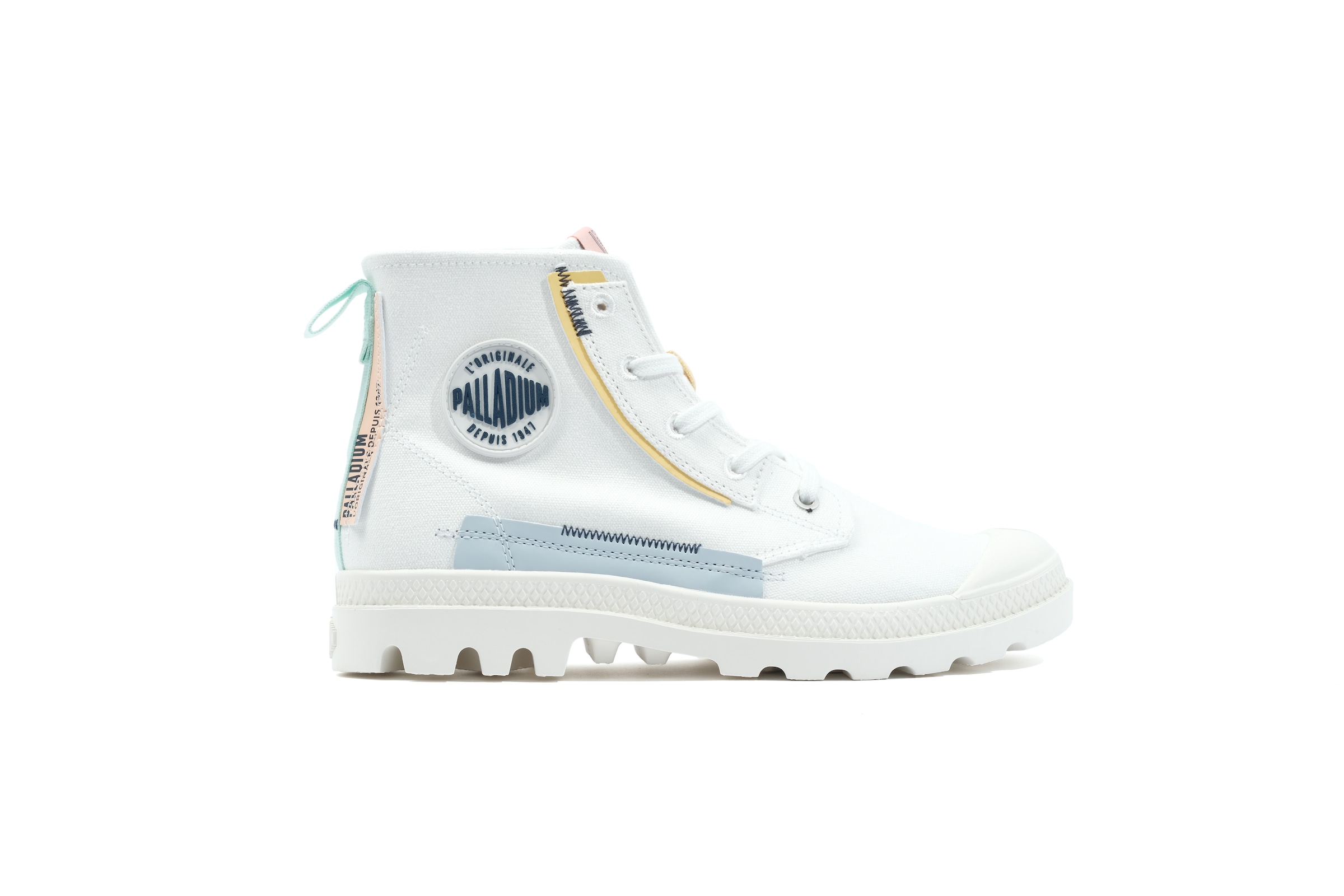 Palladium Schnürboots »PAMPA UNDERLAYER«  Schnürstiefel, Schnürstiefelette aus Canvas