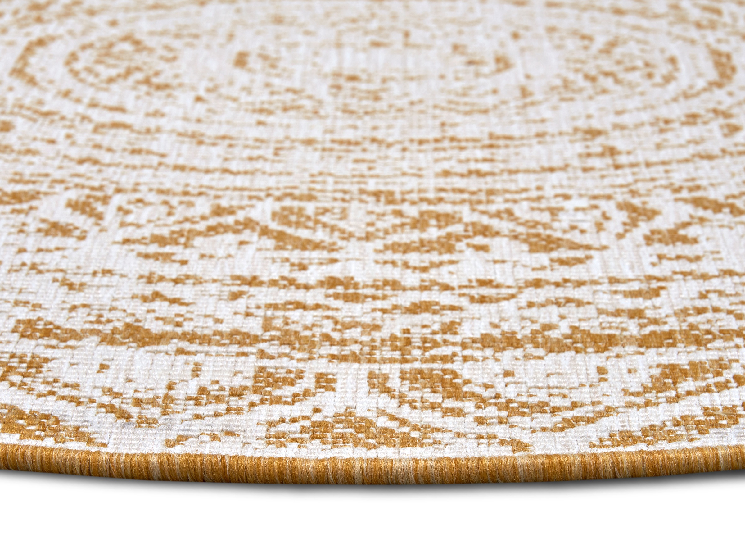 NORTHRUGS Teppich »Siruma Wendeteppich«, rund, 5 mm Höhe, In- & Outdoor, beidseitig, Orientalisch, Teppich, Garten, Flur