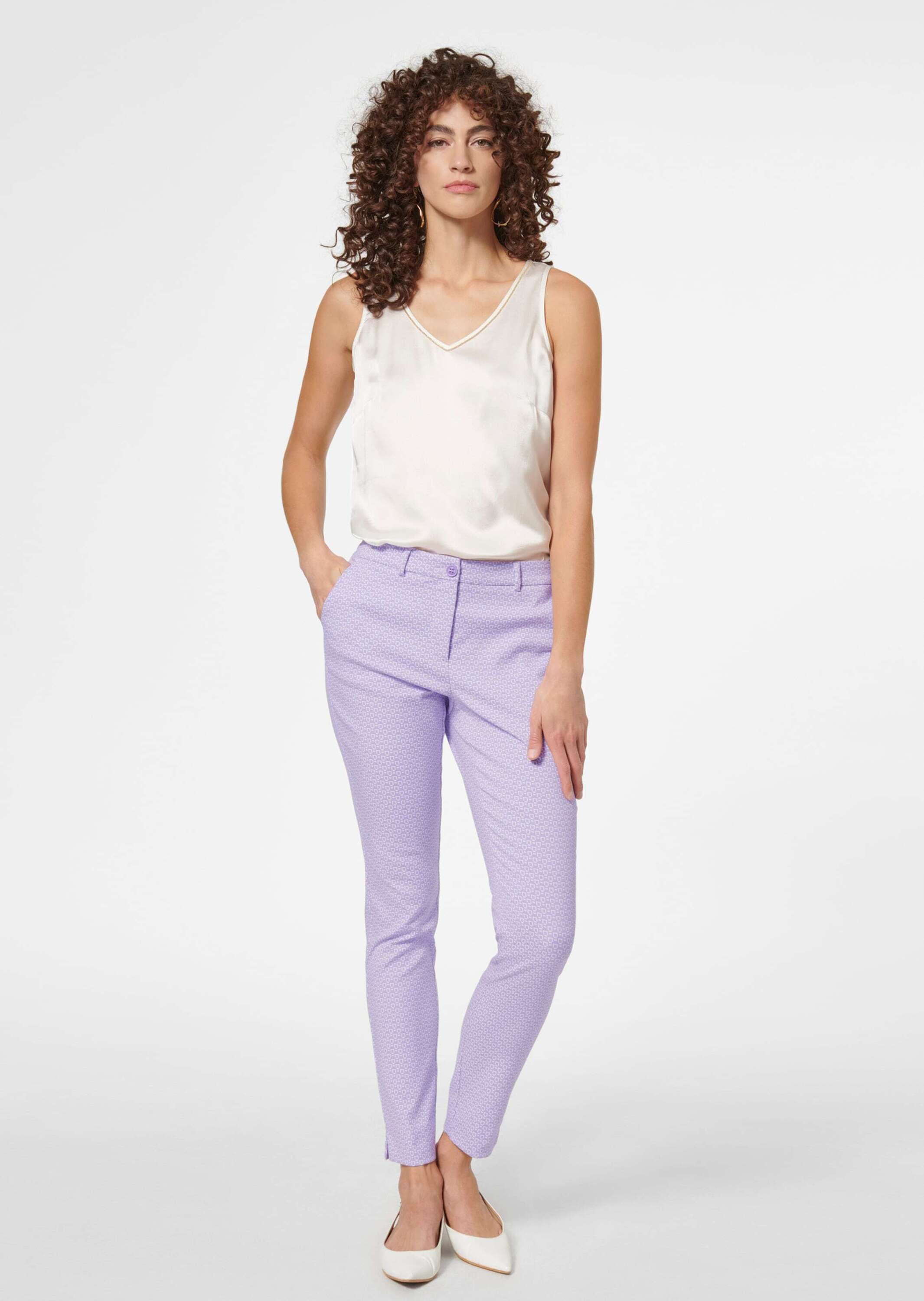 MADELEINE Stoffhose »Hose Jacquard-Hose mit Unikat-Dessin«