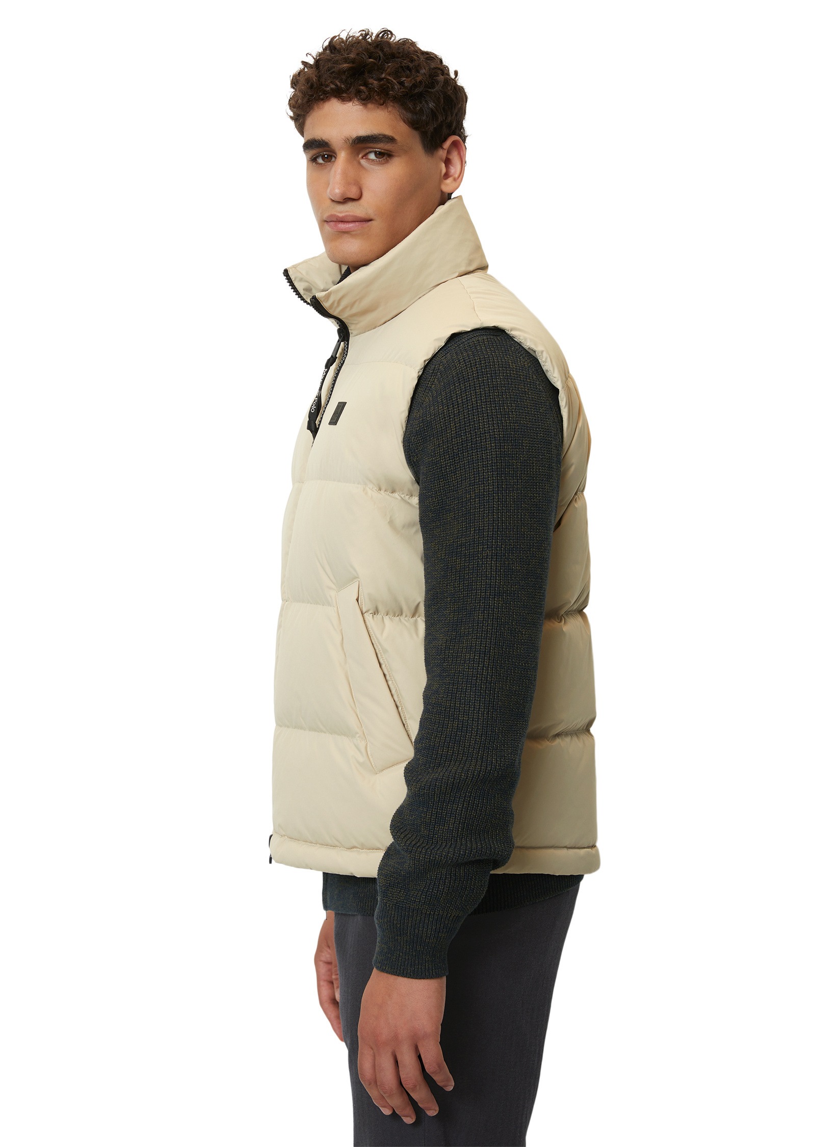 Marc O'Polo Steppweste »mit matter Oberfläche aus recyceltem Polyester«