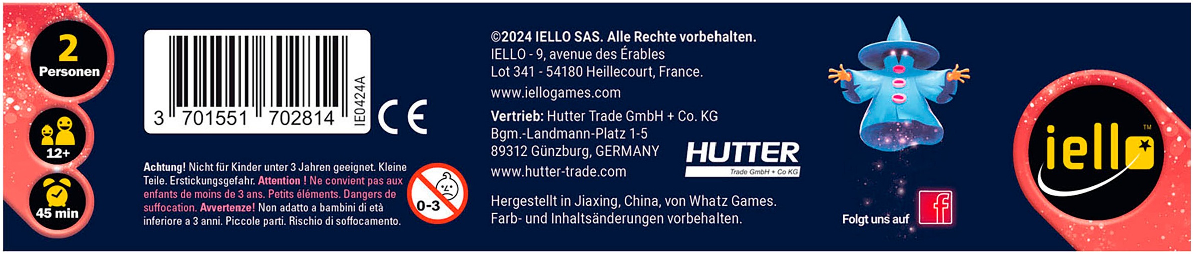 iello Spiel »Clash of Magic School«