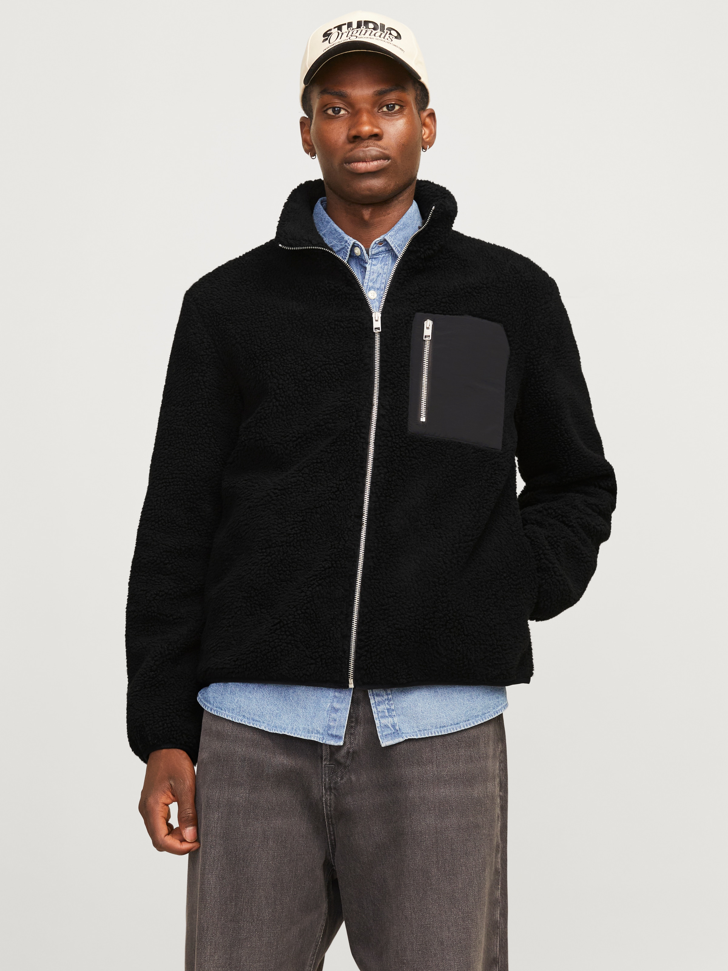 Jack & Jones Kurzjacke "JJEBRADLEY TEDDY JACKET NOOS"