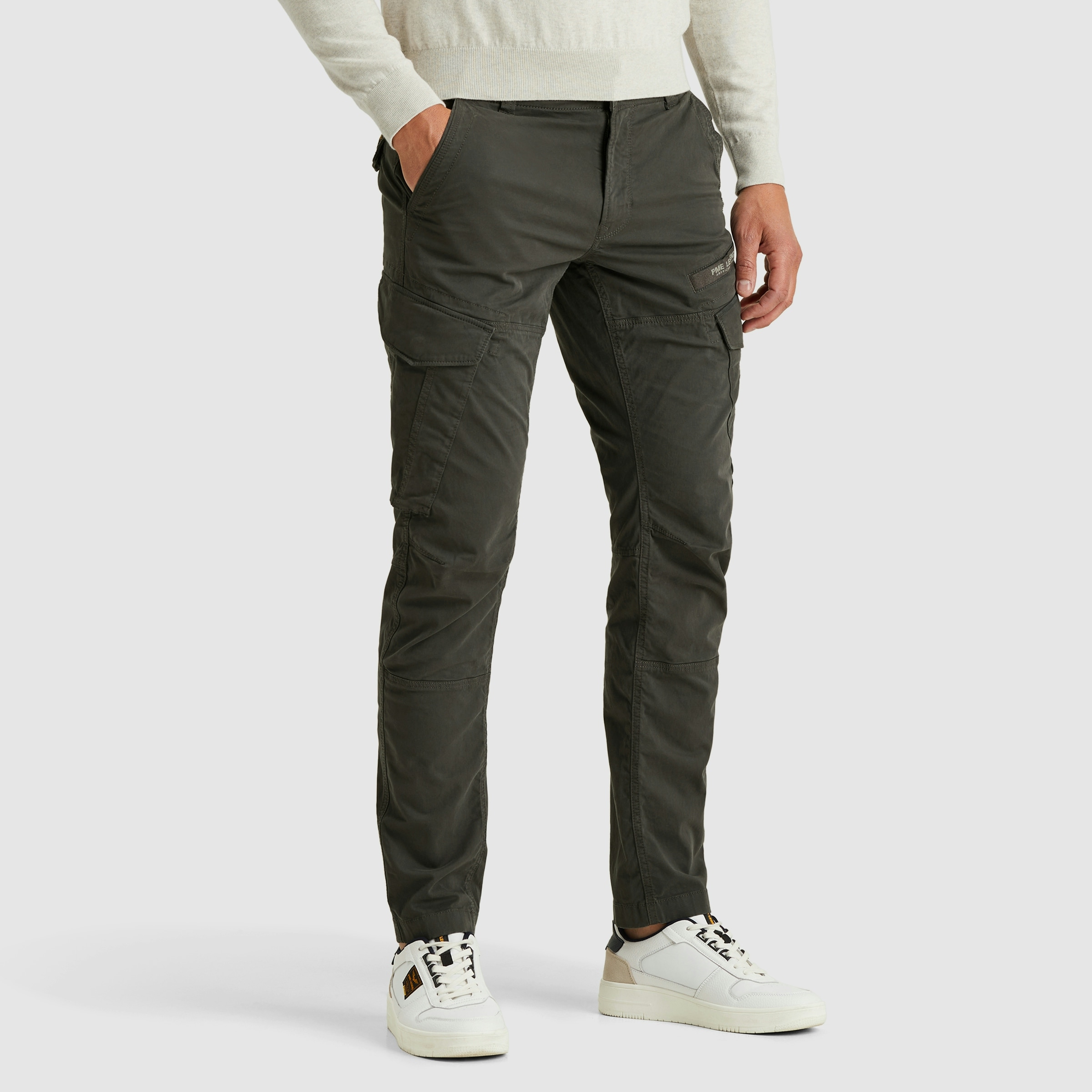 PME Legend Herren Cargohose NORDROP CARGO STRETCH TWILL - Tapered Fit günstig online kaufen