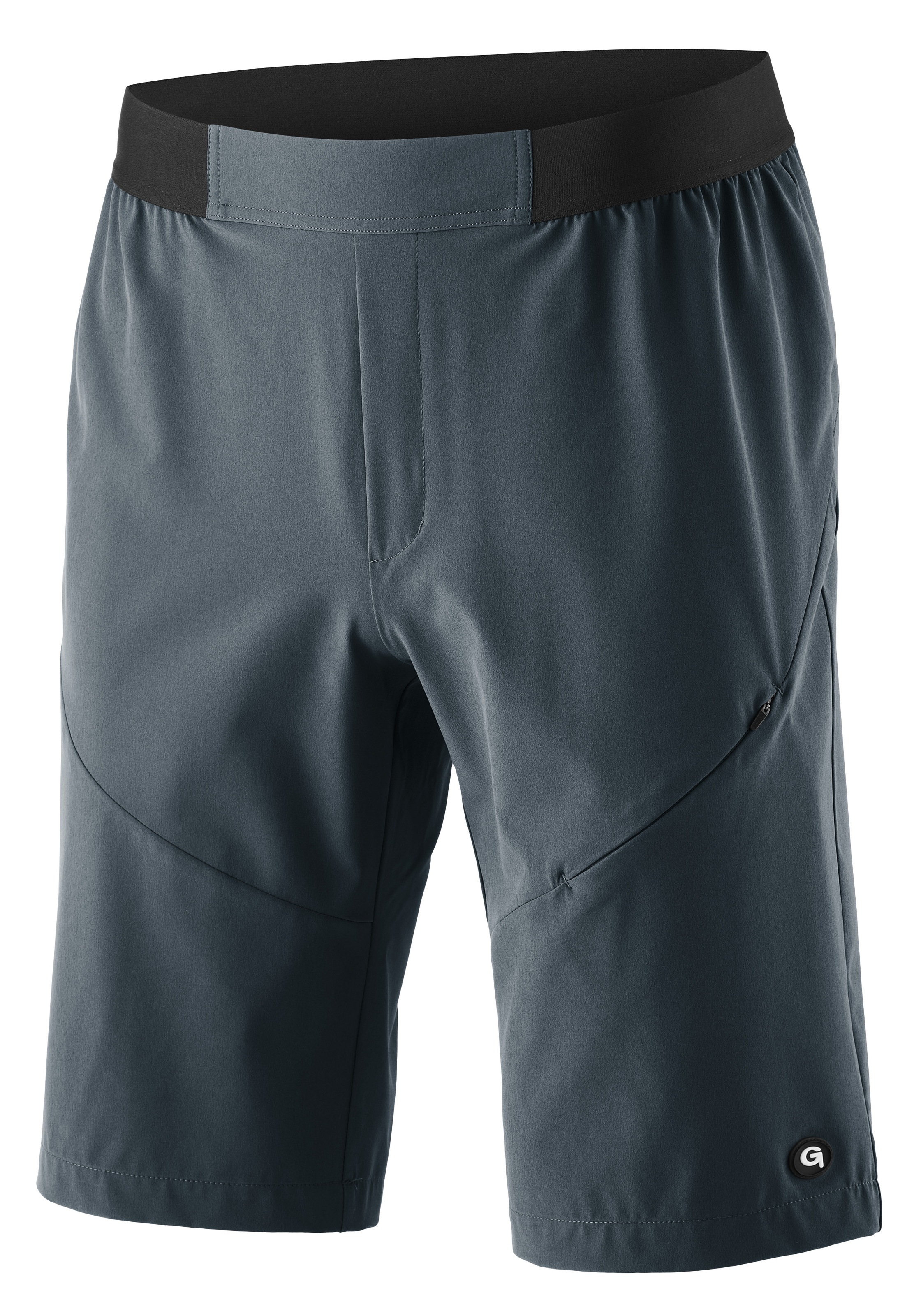 Gonso Fahrradhose »SIMPLITO«, Herren Bike-Shorts, leichte Radhose mit elastischem Bund und RV-Tasche