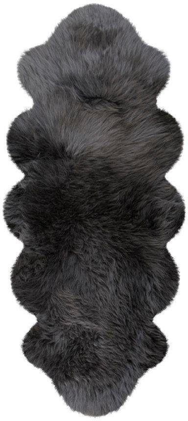 Heitmann Felle Fellteppich "Doppel-Lammfell - Premium Qualität" fellförmig 70 mm Höhe echtes Austral. Lammfell, besonders weich, auch ideal als Bettvorleger