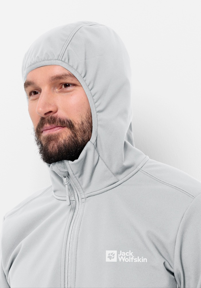 Jack Wolfskin Softshelljacke »BORNBERG HOODY M«, mit Kapuze