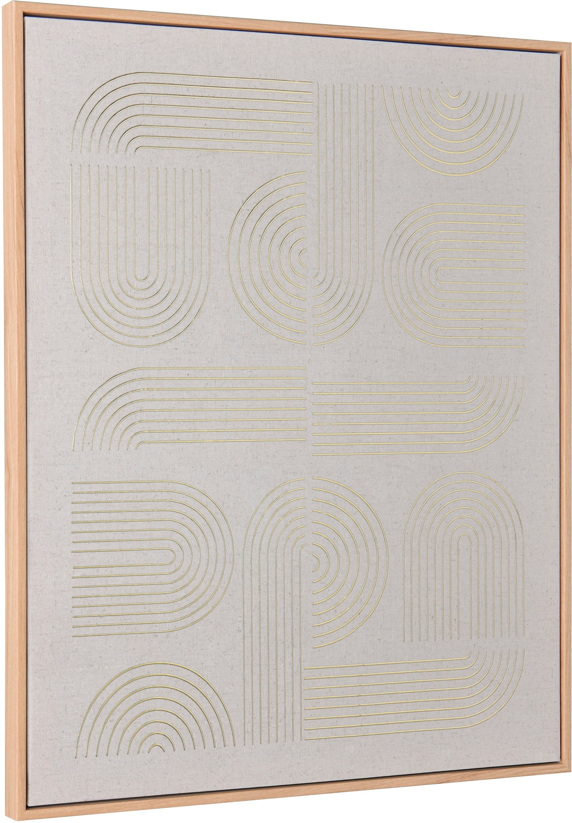 MIRRORS AND MORE Kunstdruck "NORMA" 1 Stk. tlg. Kunstwerk im Geometrischen günstig online kaufen