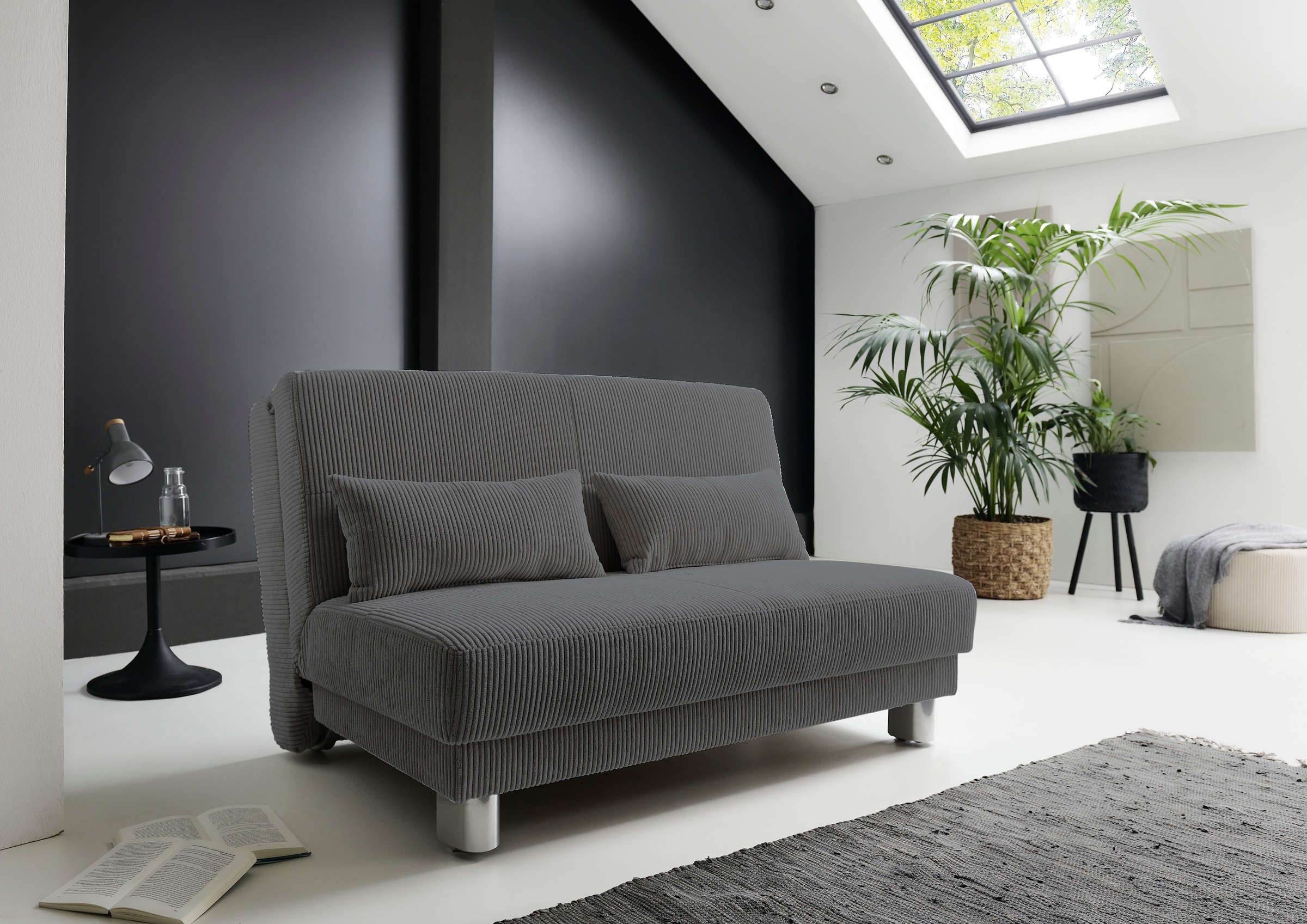 Home affaire Schlafsofa "Gina" mit einem Handgriff vom Sofa zum Bett günstig online kaufen