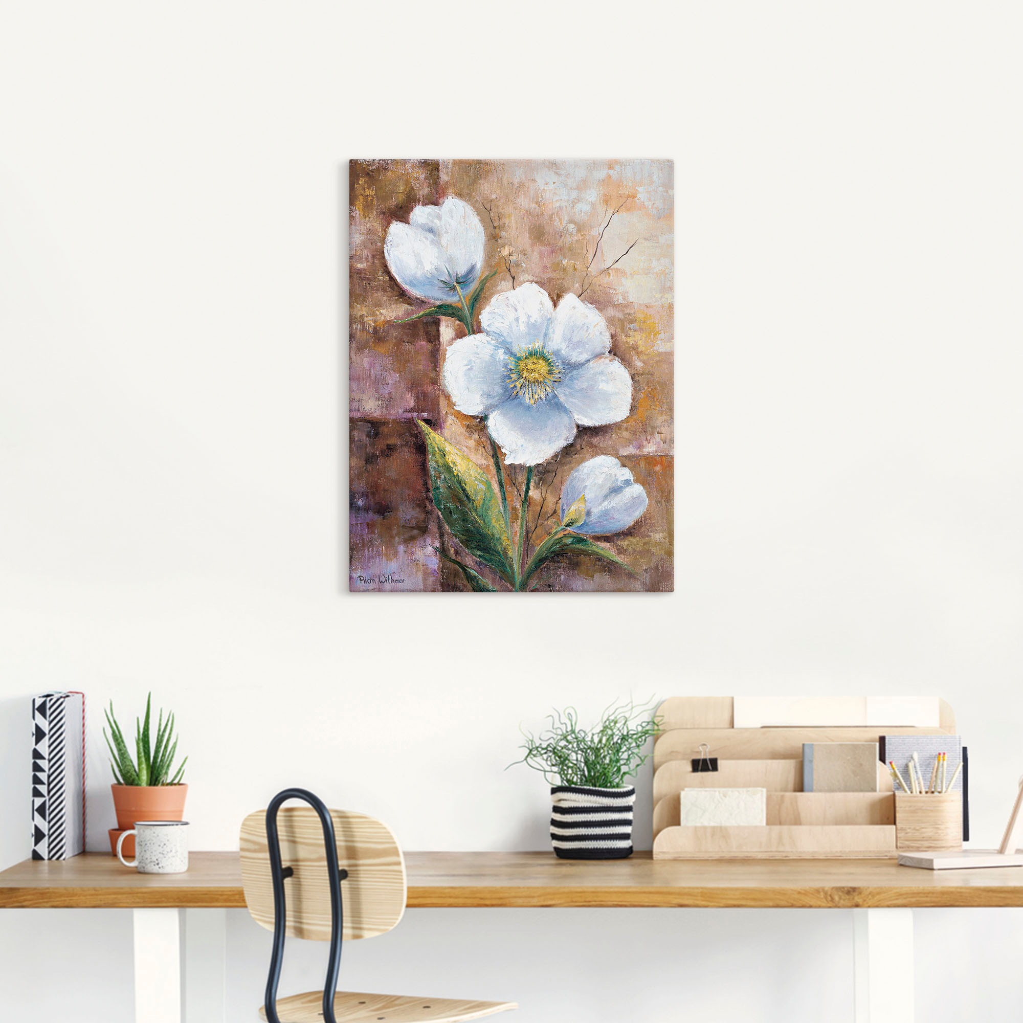 Artland Leinwandbild »Es ist ein Traum«, Blumen, (1 St.), auf Keilrahmen gespannt