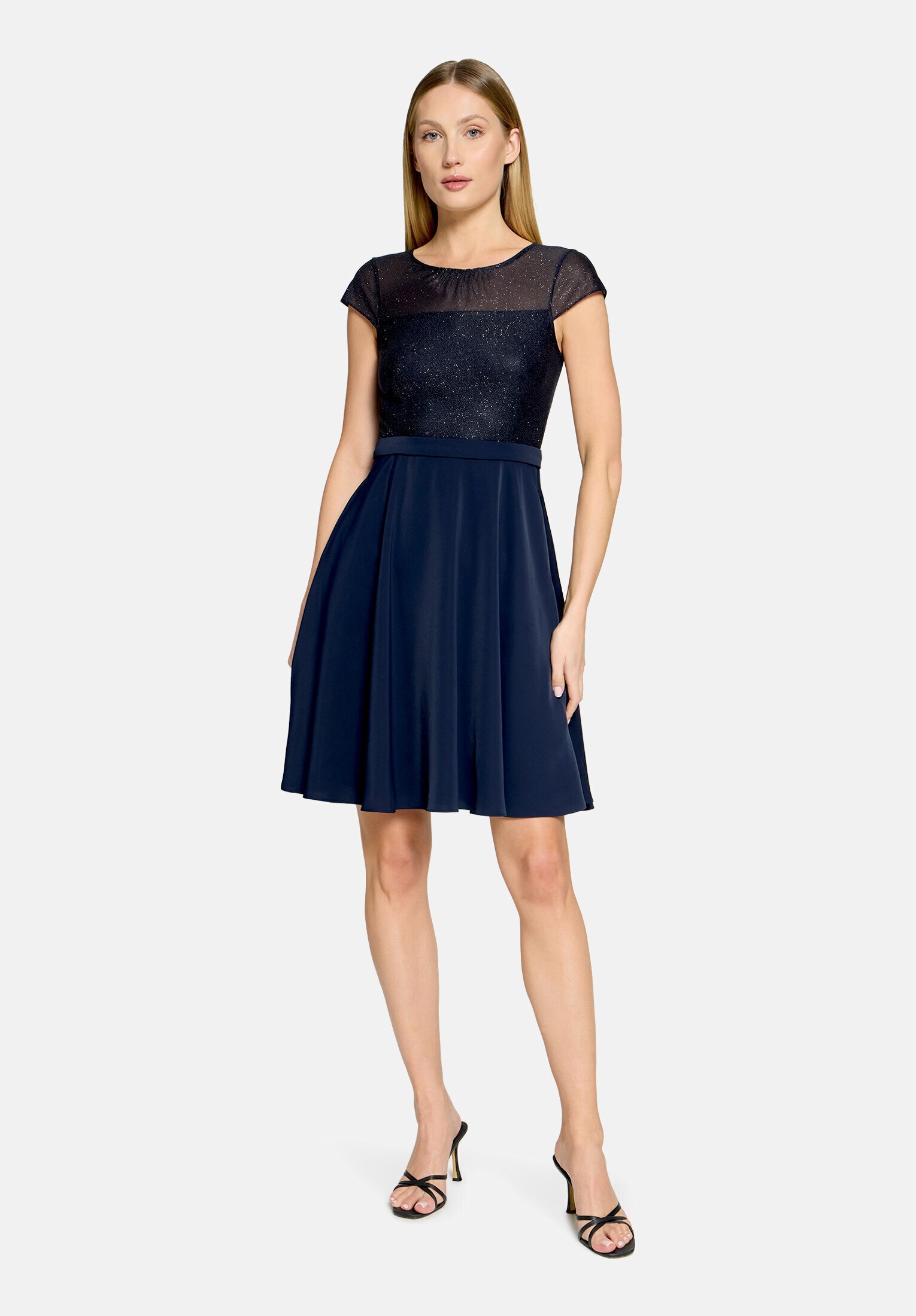 Vera Mont Cocktailkleid »Damen kurzarm« Nahttasche
