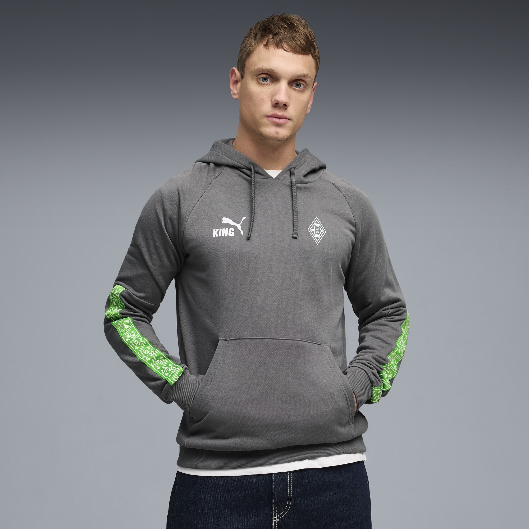 PUMA Hoodie »Borussia Mönchengladbach FtblKING Hoodie Herren«
