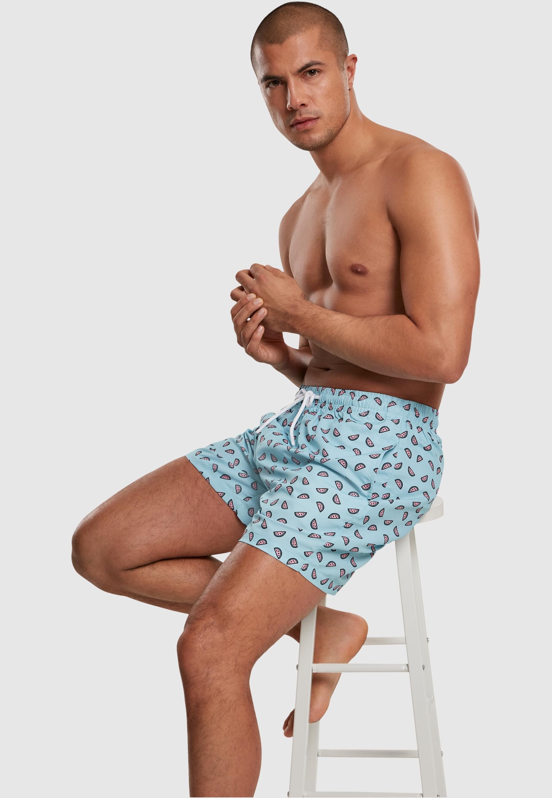 URBAN CLASSICS Badeshorts »Urban Classics Herren Melon Swim Shorts«
