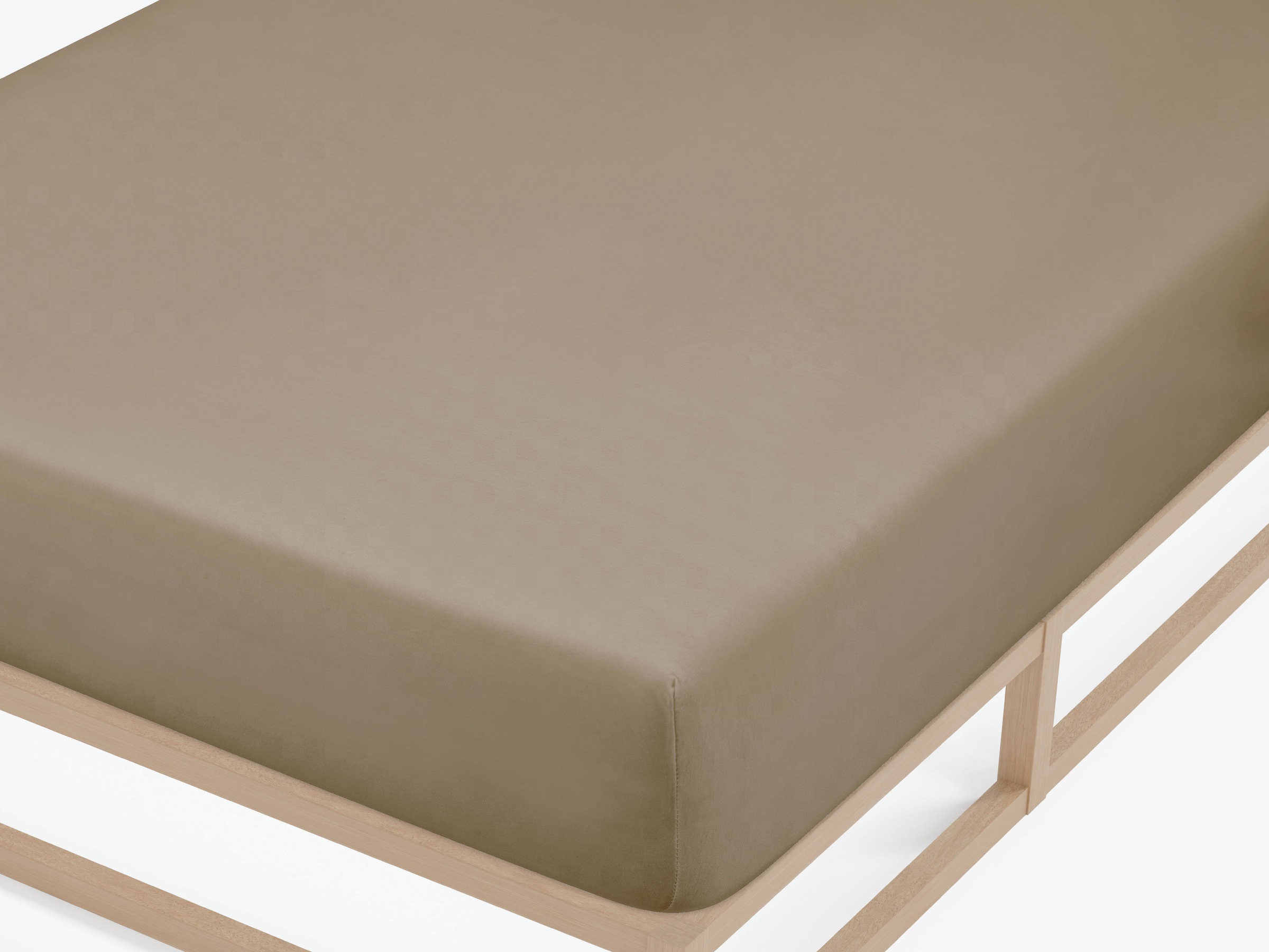Biberna Spannbettlaken »Marc in Gr. 90x200, 140x200 oder 180x200 cm«, (1 St.), aus Baumwolle, für Matratzen bis 22 cm Höhe, Bettlaken, Spannbetttuch