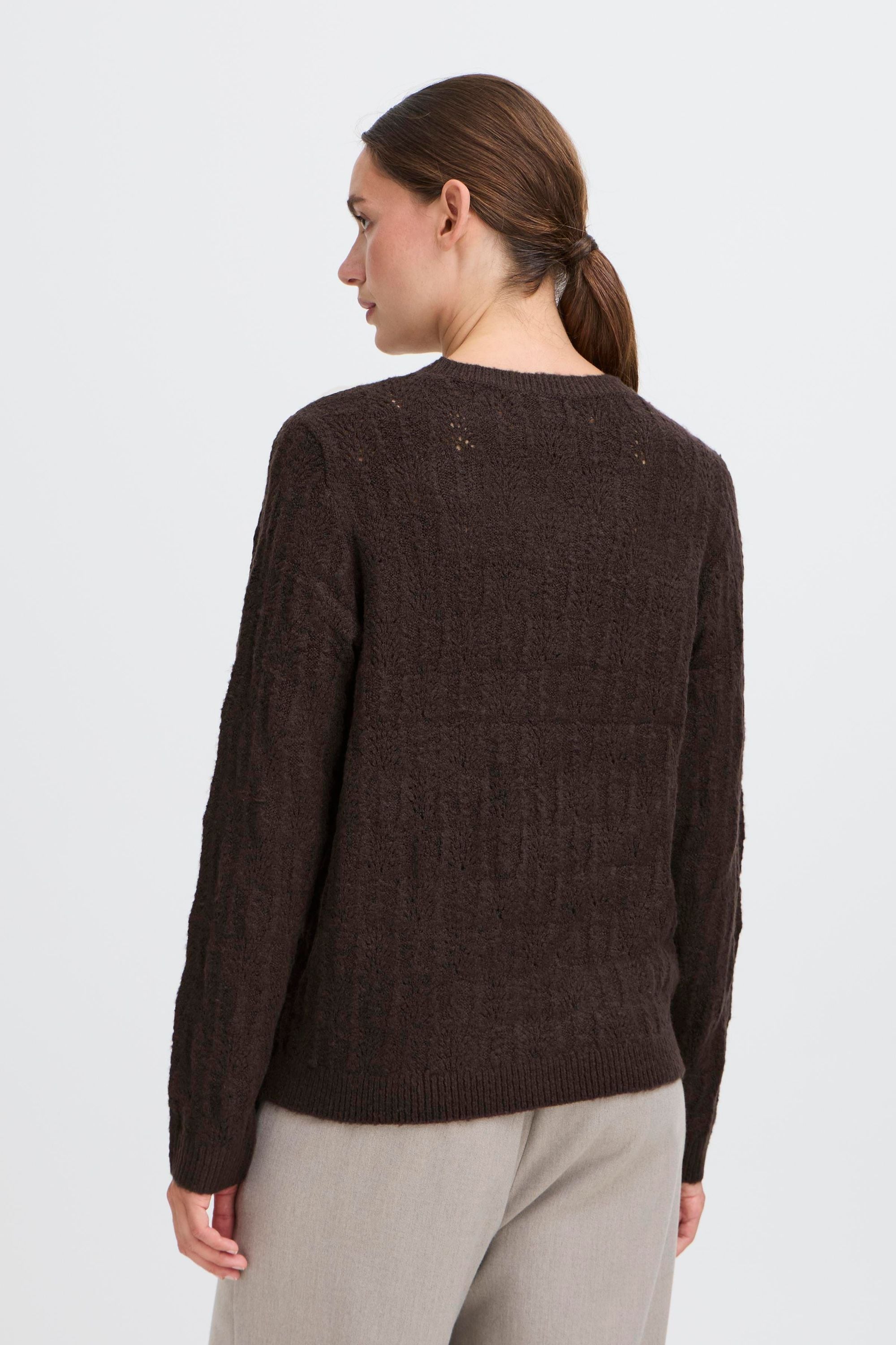 OXMO Strickfleece-Pullover »Strickpullover OXFSINVA«