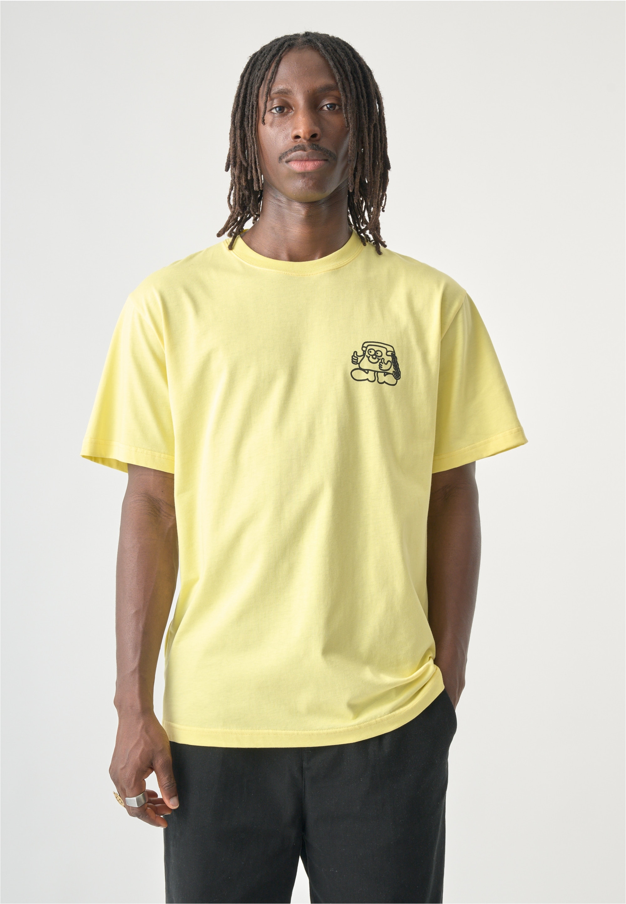 Cleptomanicx T-Shirt "Connected" mit großem Rückenprint günstig online kaufen