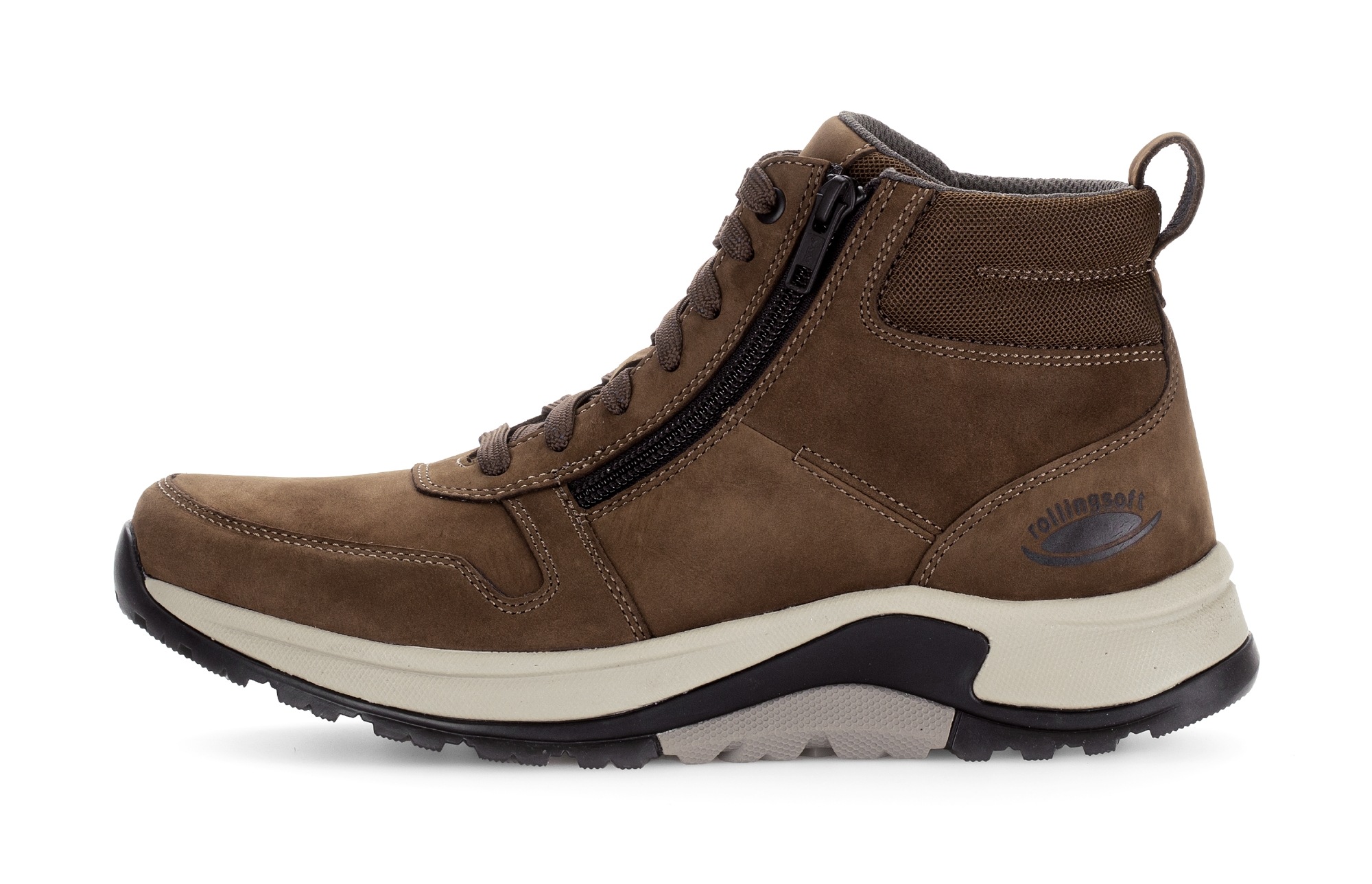 Gabor Rollingsoft Sneaker, Schnürboots, Komfortschuh in Bequemweite G (= weit)