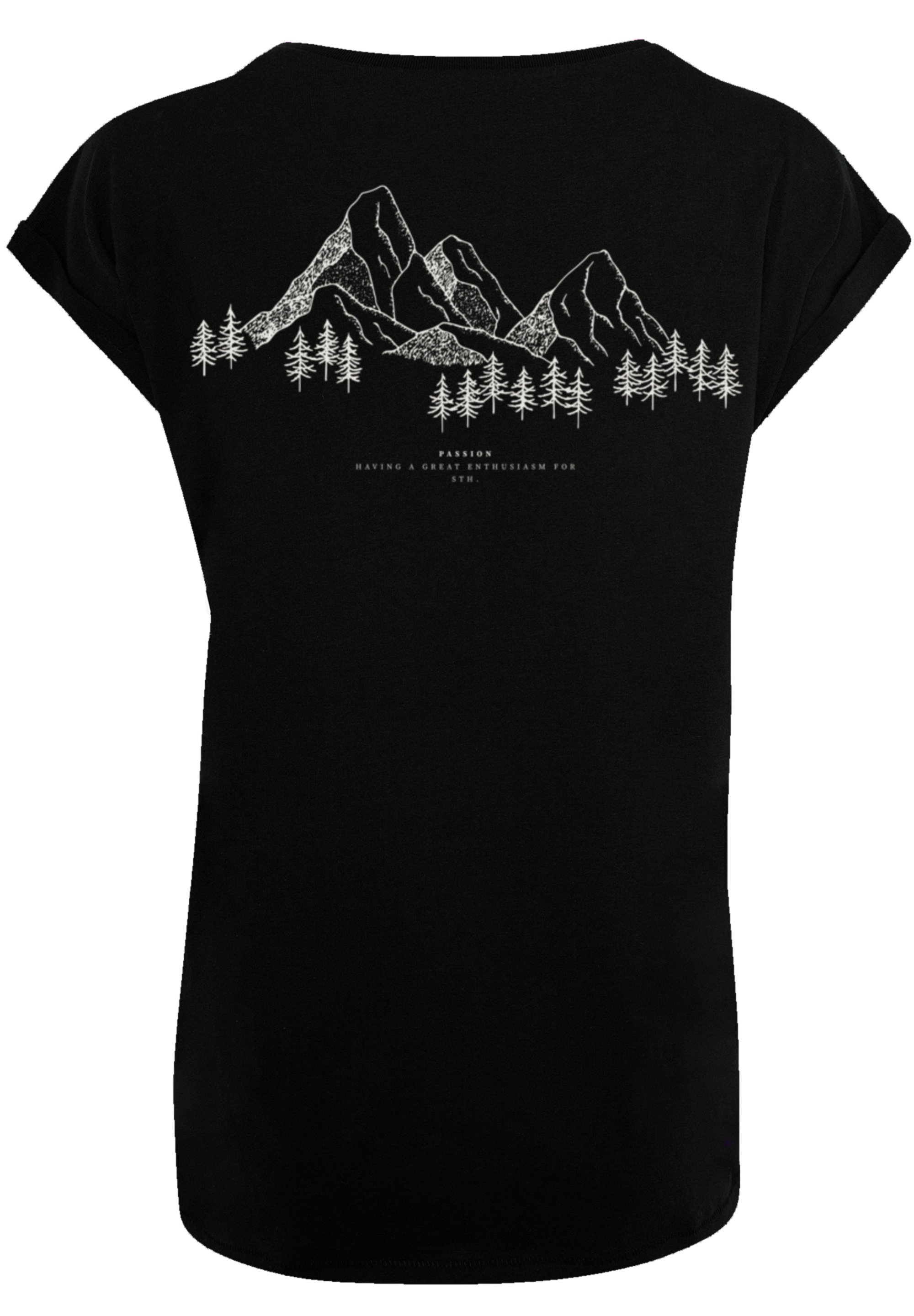 F4NT4STIC T-Shirt »Mountain Berge Natur V2«, Premium Qualität