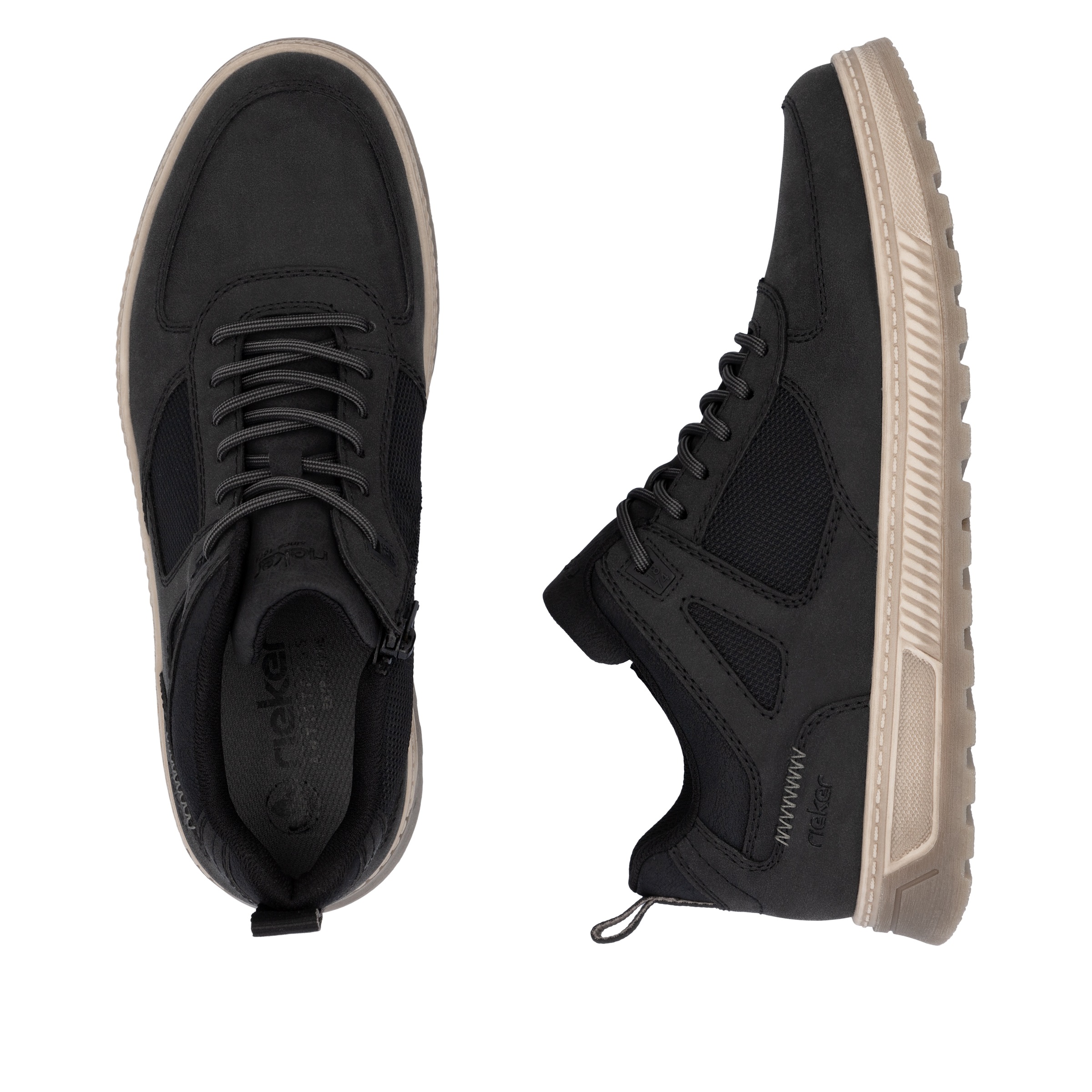 Rieker Sneaker, Schnürschuh, Halbschuh, Outdoorschuh mit gepolstertem Schaf günstig online kaufen