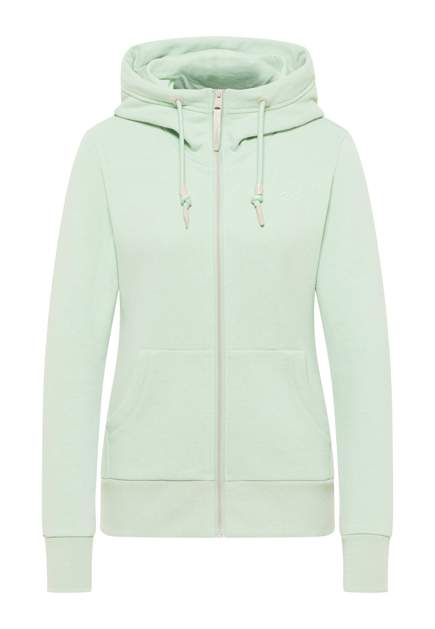 Ragwear Kapuzensweatjacke »NESKIA ZIP« mit Reißverschluss, aus Baumwolle und Polyester, normale Passform
