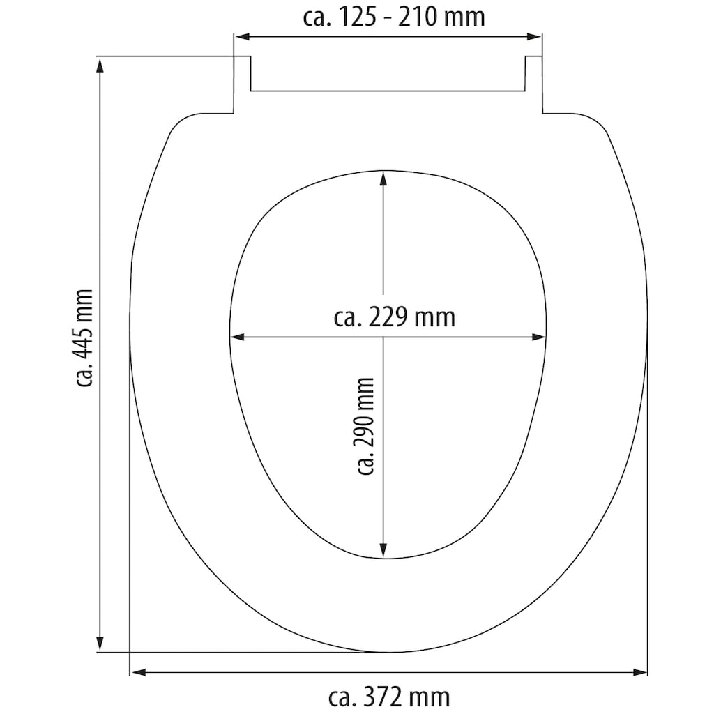 Eisl WC-Sitz »Mosaik«