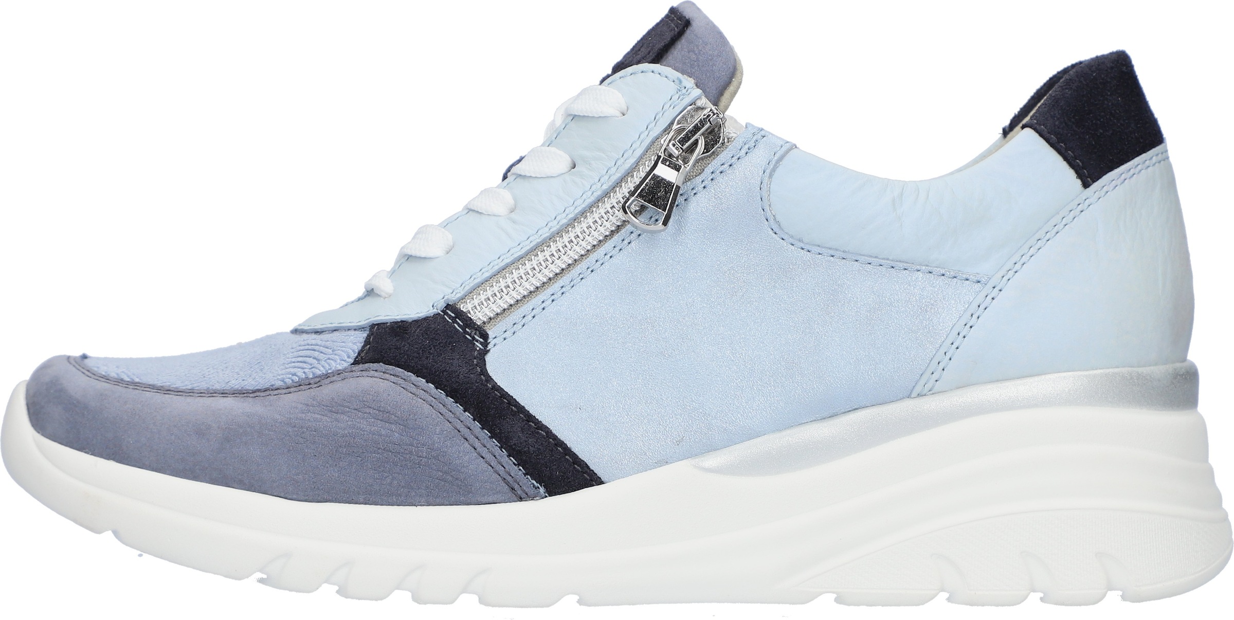 Waldläufer Keilsneaker »H-CARLA Soft«  Schnürschuh, Halbschuh, Bequemschuh in Komfortweite H (= sehr weit)