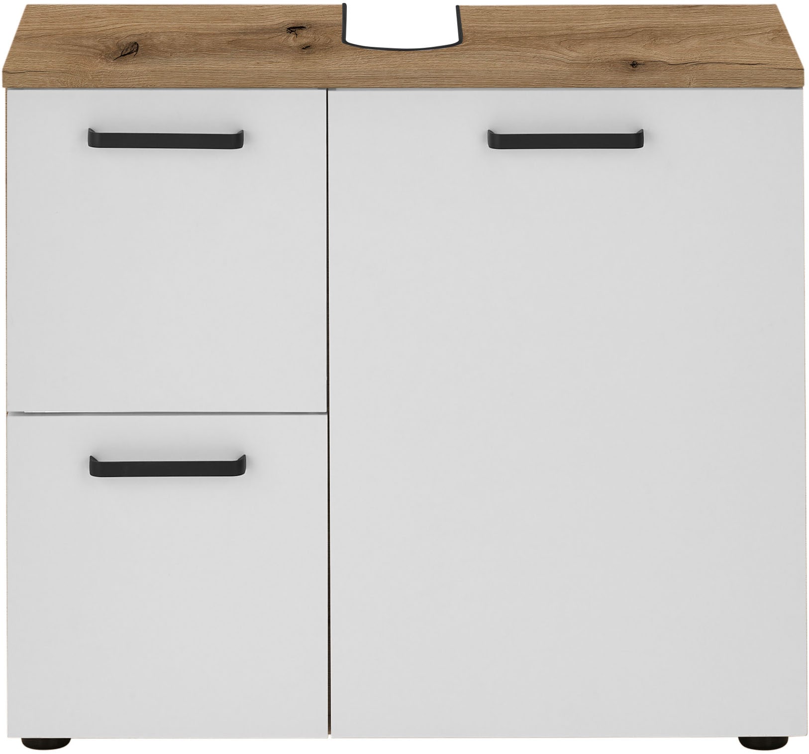 BASIC by Balculina Waschbeckenunterschrank »Vanice, Badezimmerschrank B/H/T 70x60x35cm«, (1 St.), Breite 70cm, Softclose, FSC-Mix 70%,Made in Europa