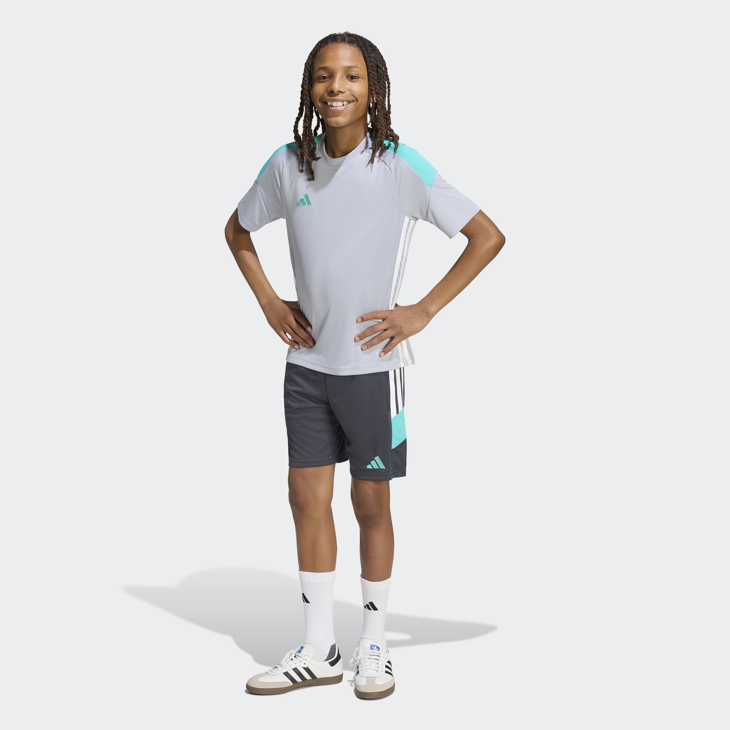 adidas Performance Trainingsshorts »TIRO 26 ESSENTIALS KIDS«  für Kinder, mit CLIMACOOL® Technologie, aus Interlock-Material