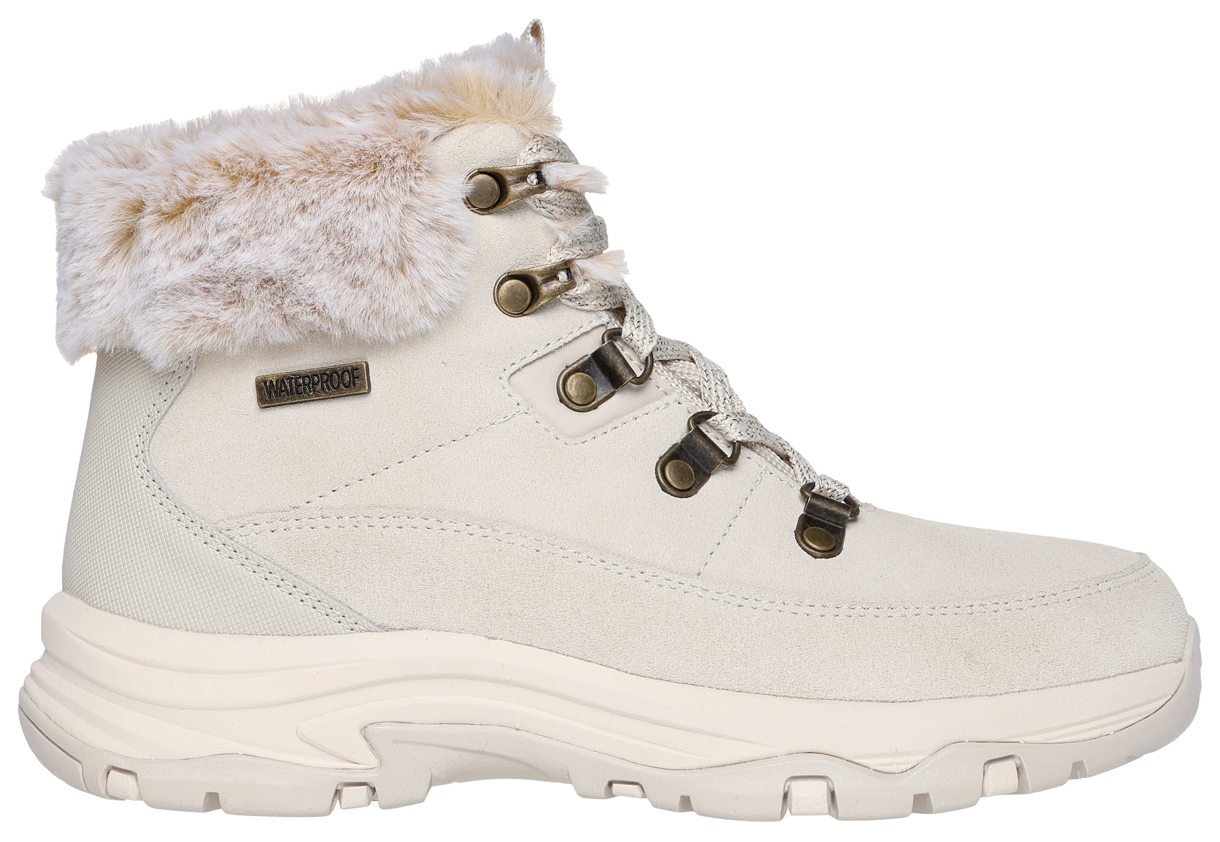 Skechers Winterboots »TREGO«, Chunky Boots, Freizeitschuh, Winterstiefel mit Plateausohle