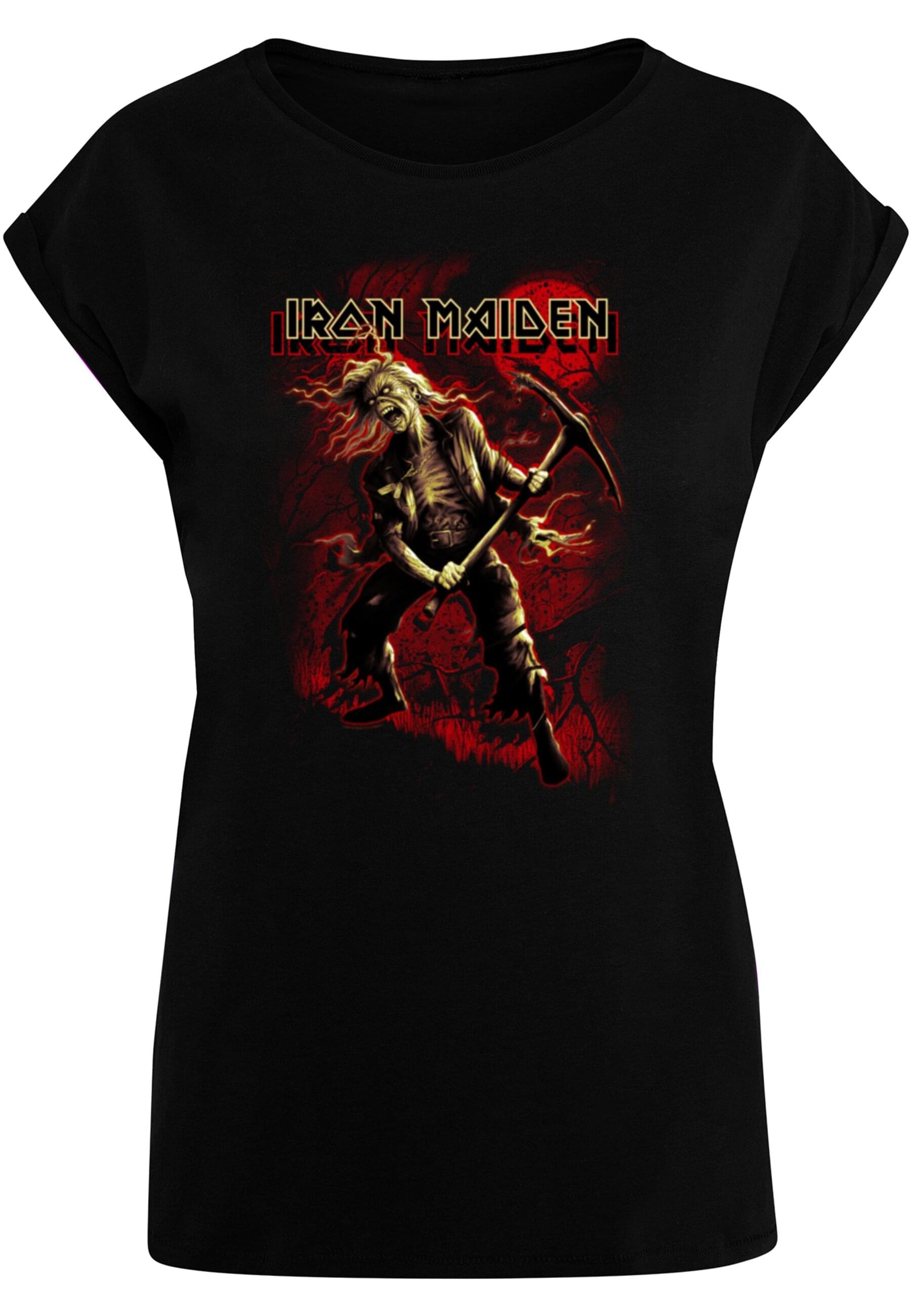 Merchcode T-Shirt »Damen Ladies (1 tlg.) bestellen Iron Maiden | online Breeg Shoulder Tee«, BAUR Extended 