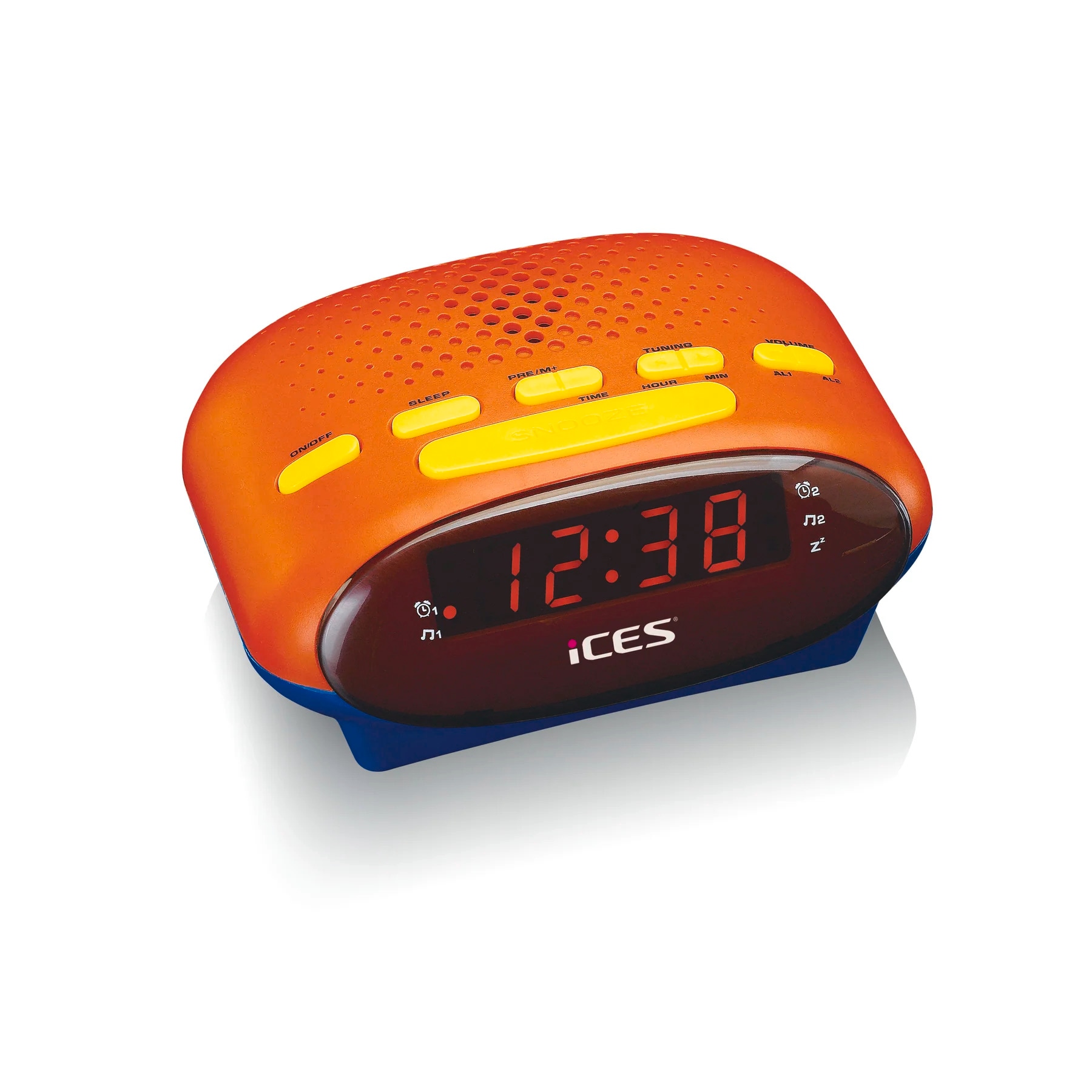 Lenco Uhrenradio »ICR-210 FM-Uhrenradio & Radiowecker Kids«, (FM-Tuner)