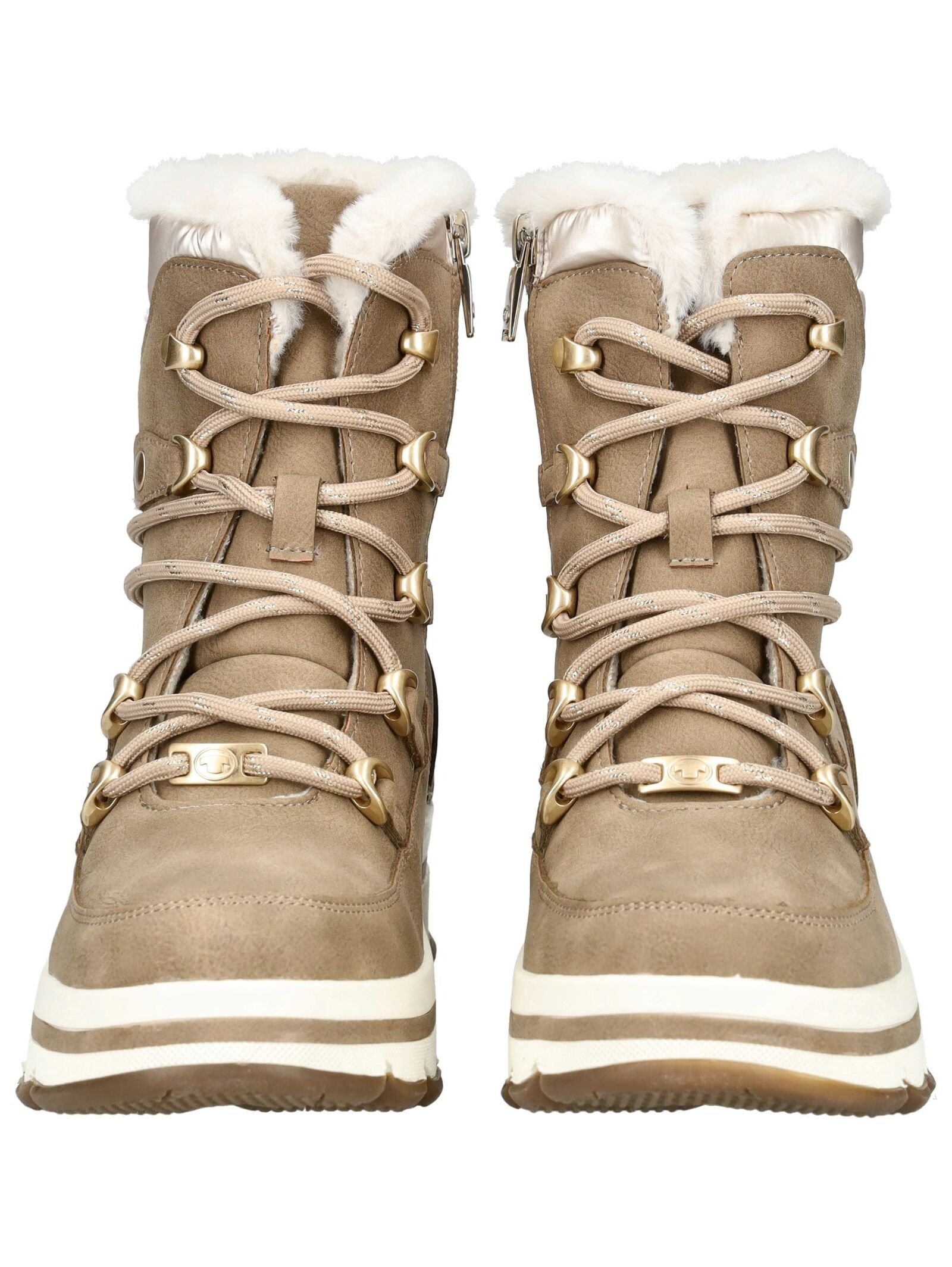 Thumbnail - TOM TAILOR Schnürstiefelette "Tom Tailor Stiefelette Lederimitat/Textil"