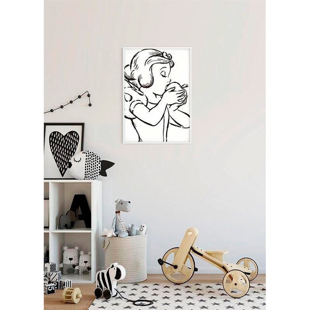 Komar Poster »Snow White Apple Bite - white«, Disney, (1 St.), Kinderzimmer,  Schlafzimmer, Wohnzimmer | BAUR