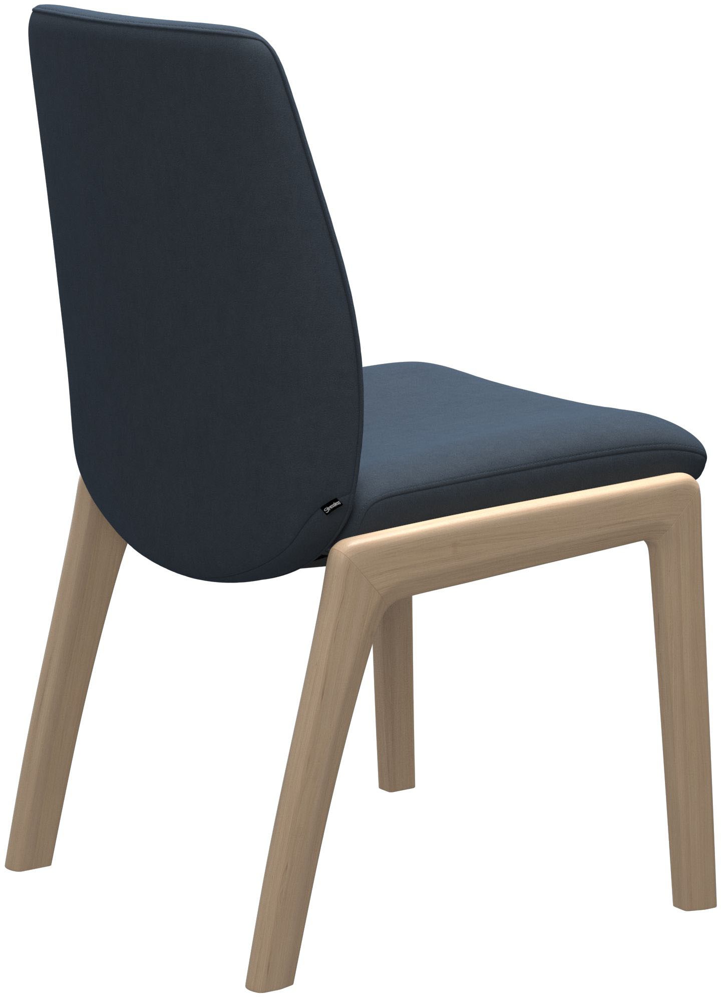 Stressless® Polsterstuhl »Laurel«, Microfaser DINAMICA, Low Back, Größe L, mit abgerundeten Beinen in Eiche natur