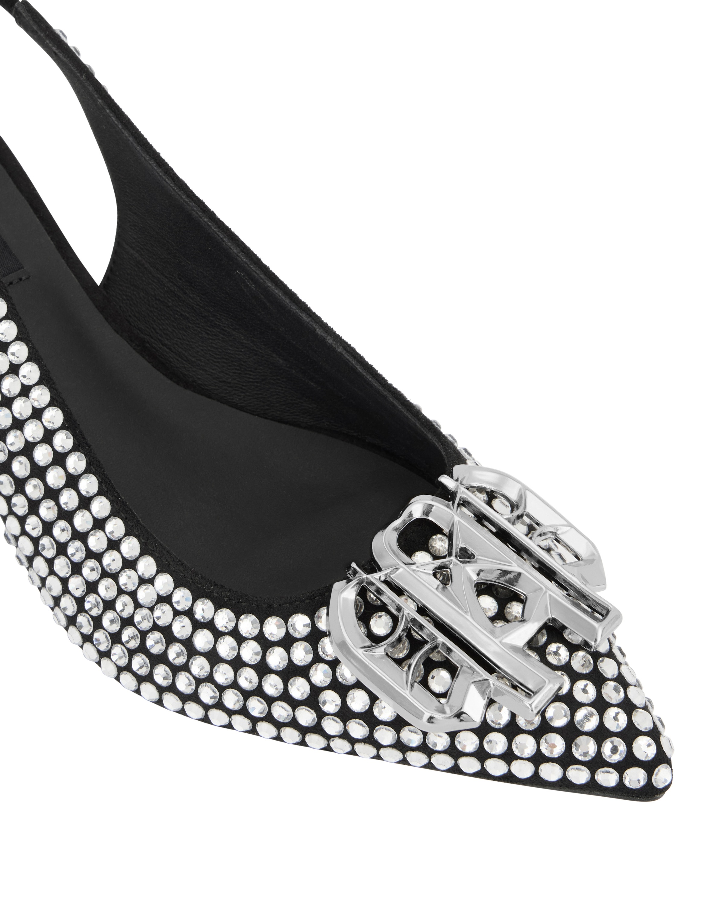 PHILIPP PLEIN Slingpumps »Mit Schmucksteinen«